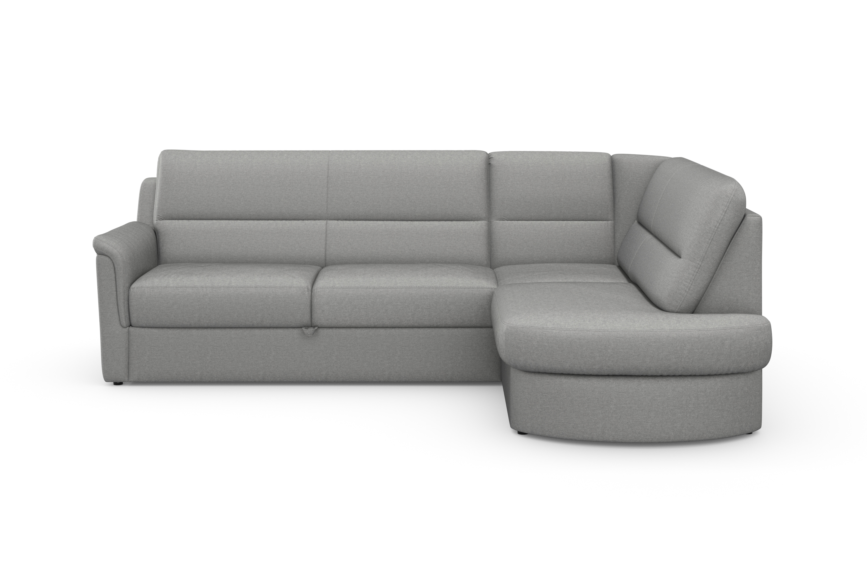 sit&more Ecksofa "Panini L-Form" wahlweise mit Vorziehsitz und Bettkasten