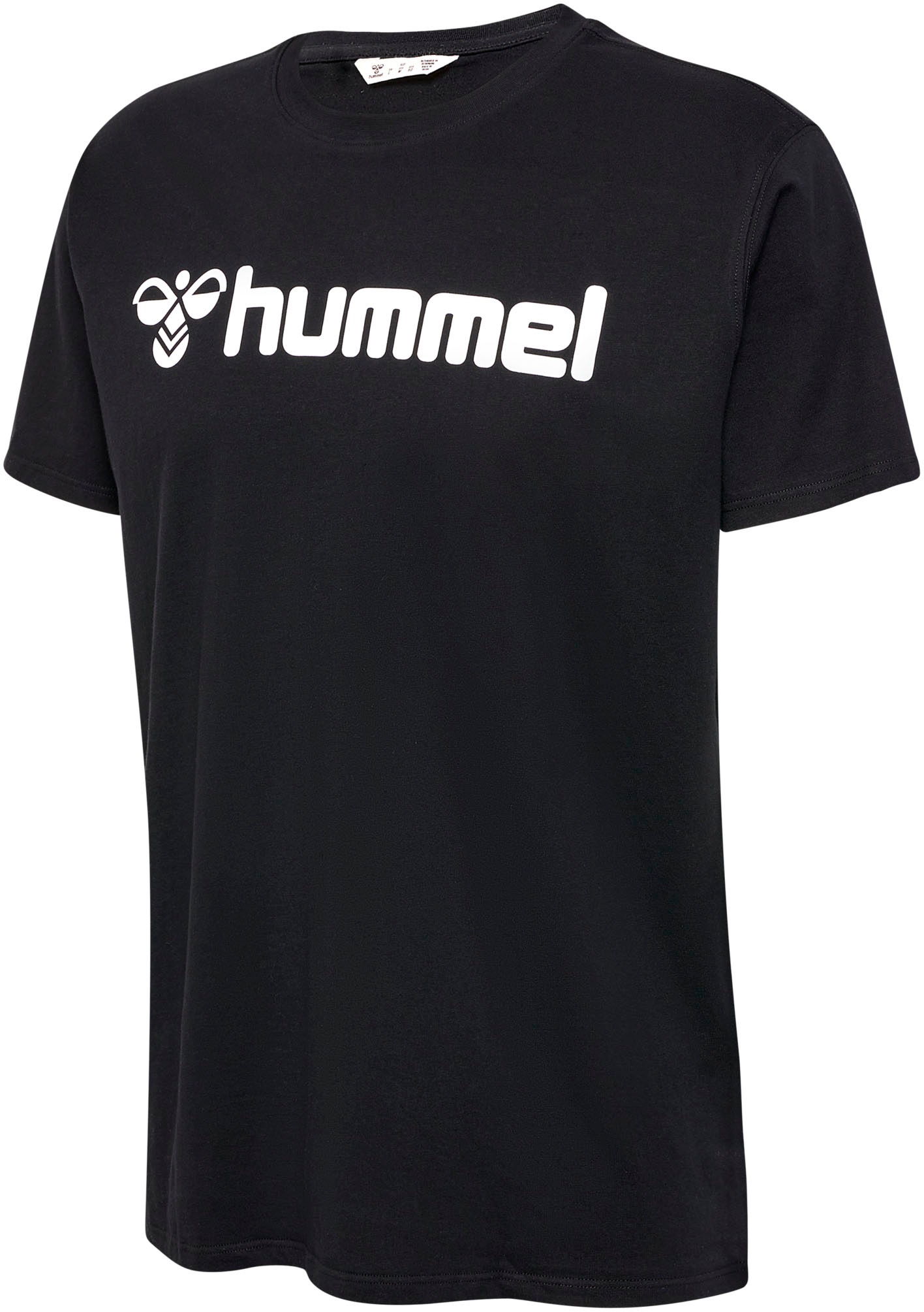 hummel T-Shirt T-Shirt Regular Fit Stretch Rundhalsausschnitt Logo 7928 in günstig online kaufen