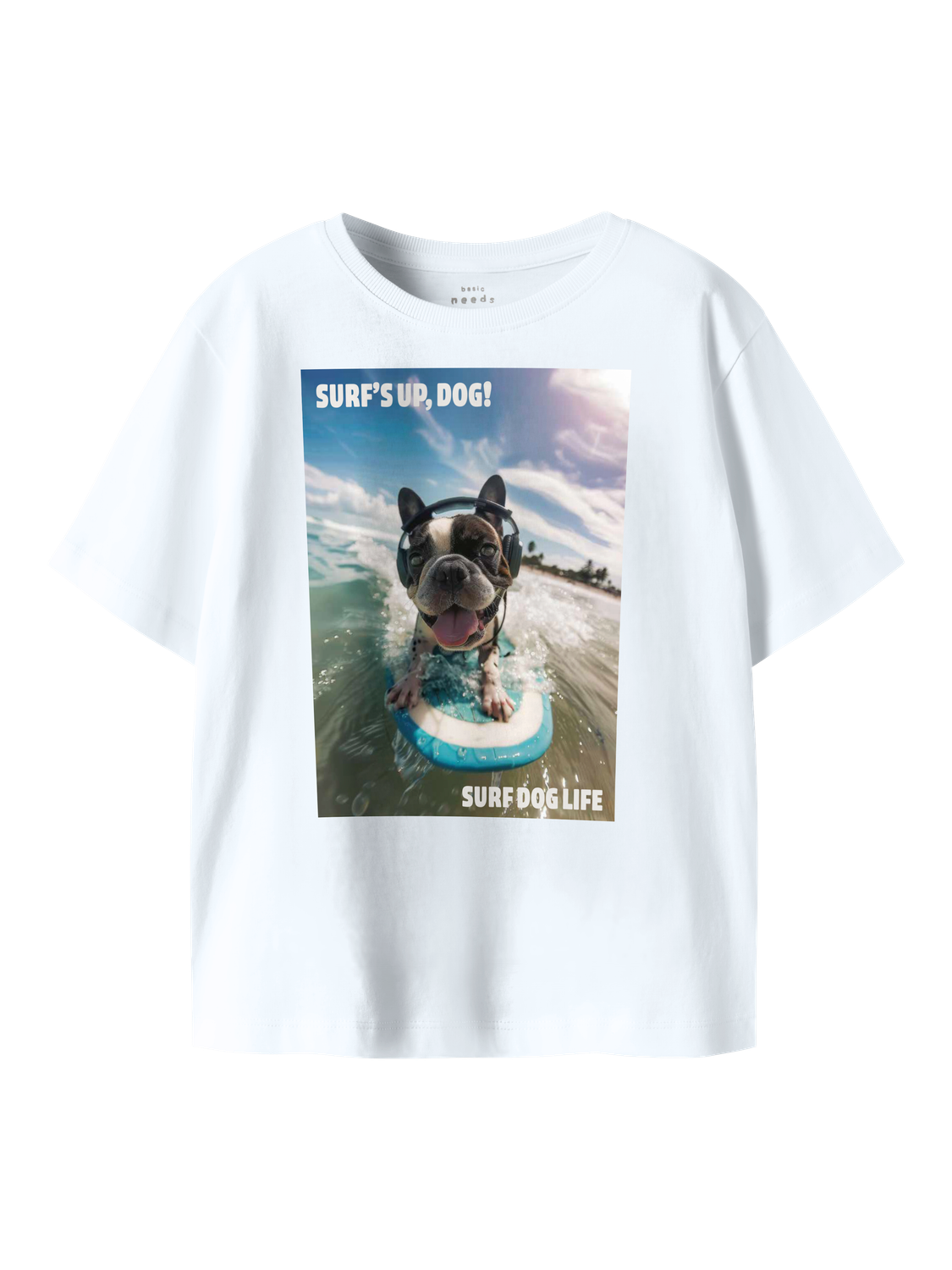 Name It Kurzarmshirt "Nkmvoto Ss Nreg Top" Baumwolle, Regular Fit