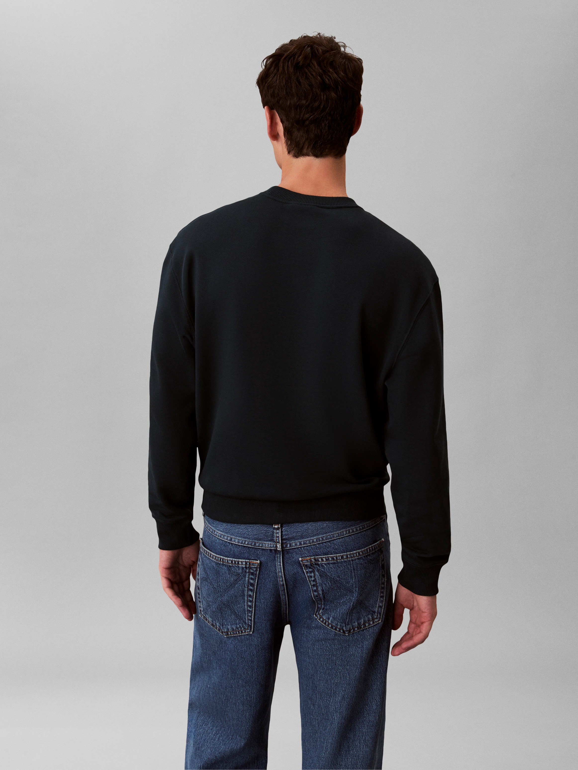 Calvin Klein Jeans Sweatshirt, Regular fit mit Rundhalsausschnitt günstig online kaufen