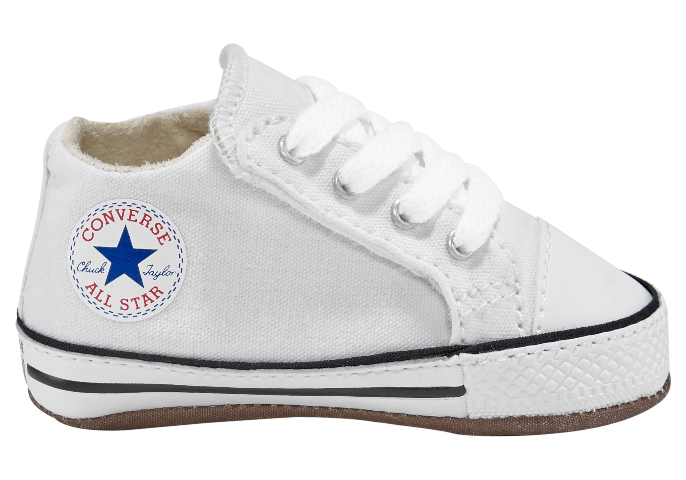 Converse "Kinder Chuck Taylor All Star Cribster Canvas Color-Mid" für Babys mit Klettverschluss