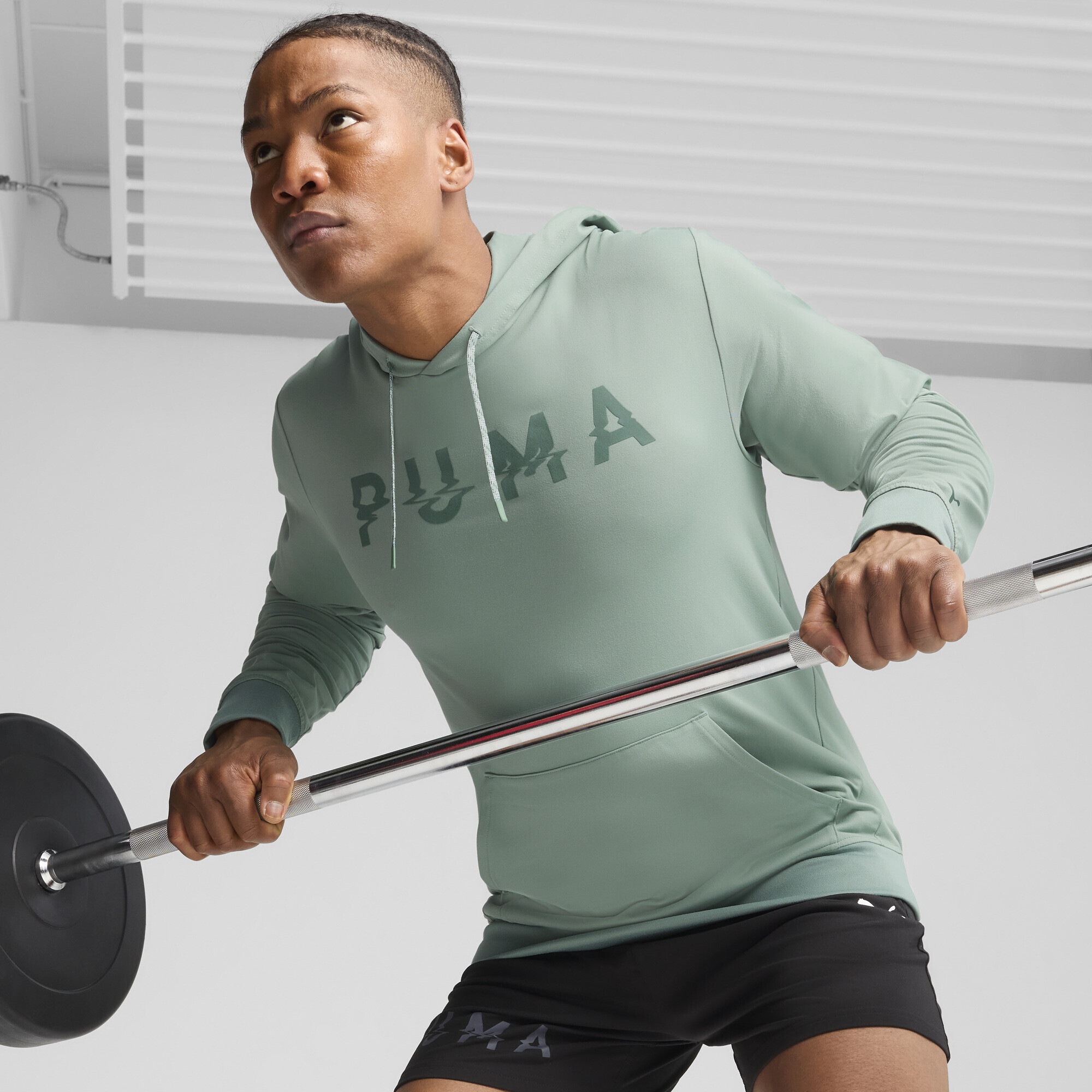 PUMA Sweatshirt »CLOUDSPUN Branded Hoodie Herren«