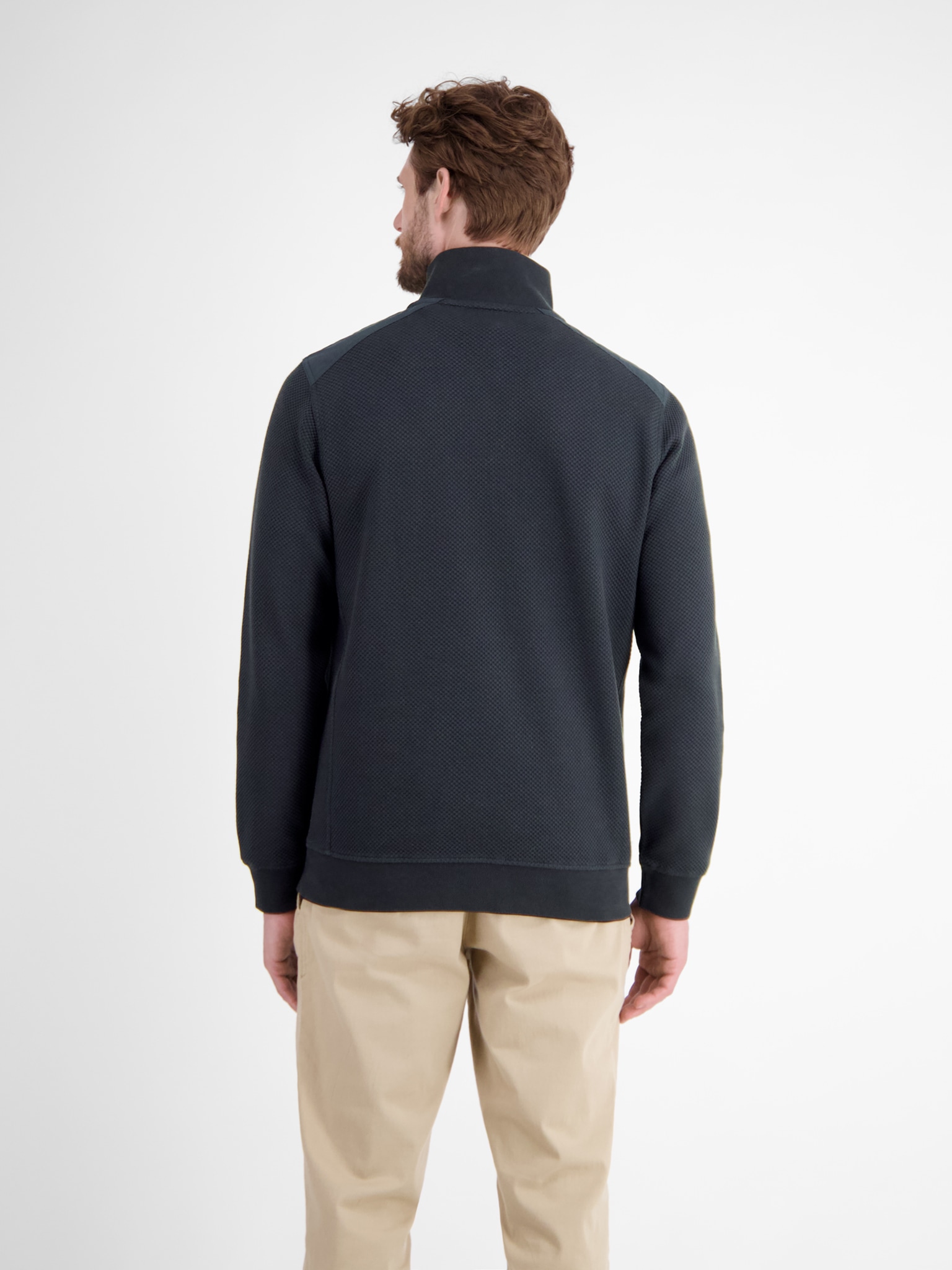 LERROS Sweatshirt, mit Logo Stickerei