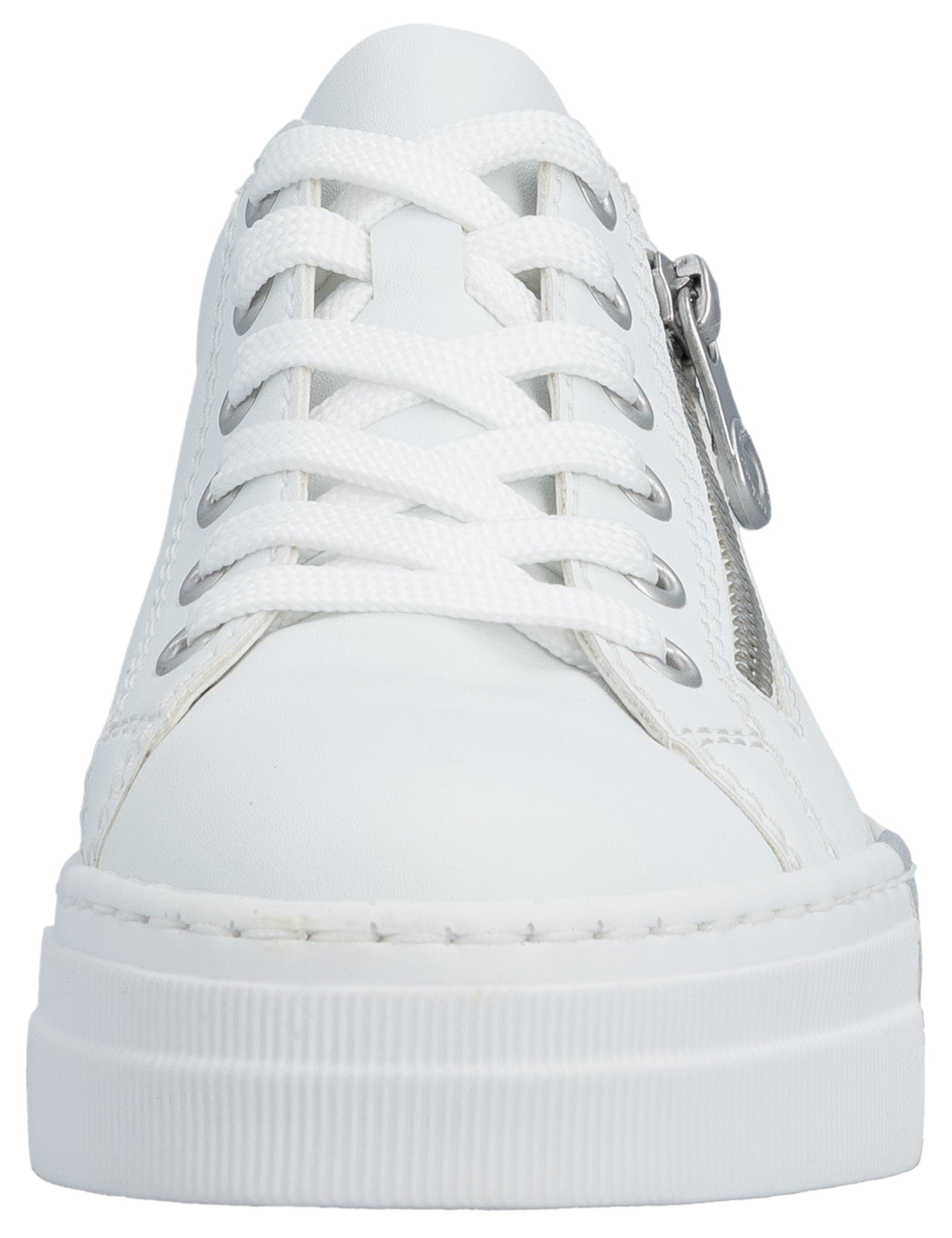 Rieker Plateausneaker  mit Zierreißverschluss seitlich, Freizeitschuh, Halbschuh, Schnürschuh