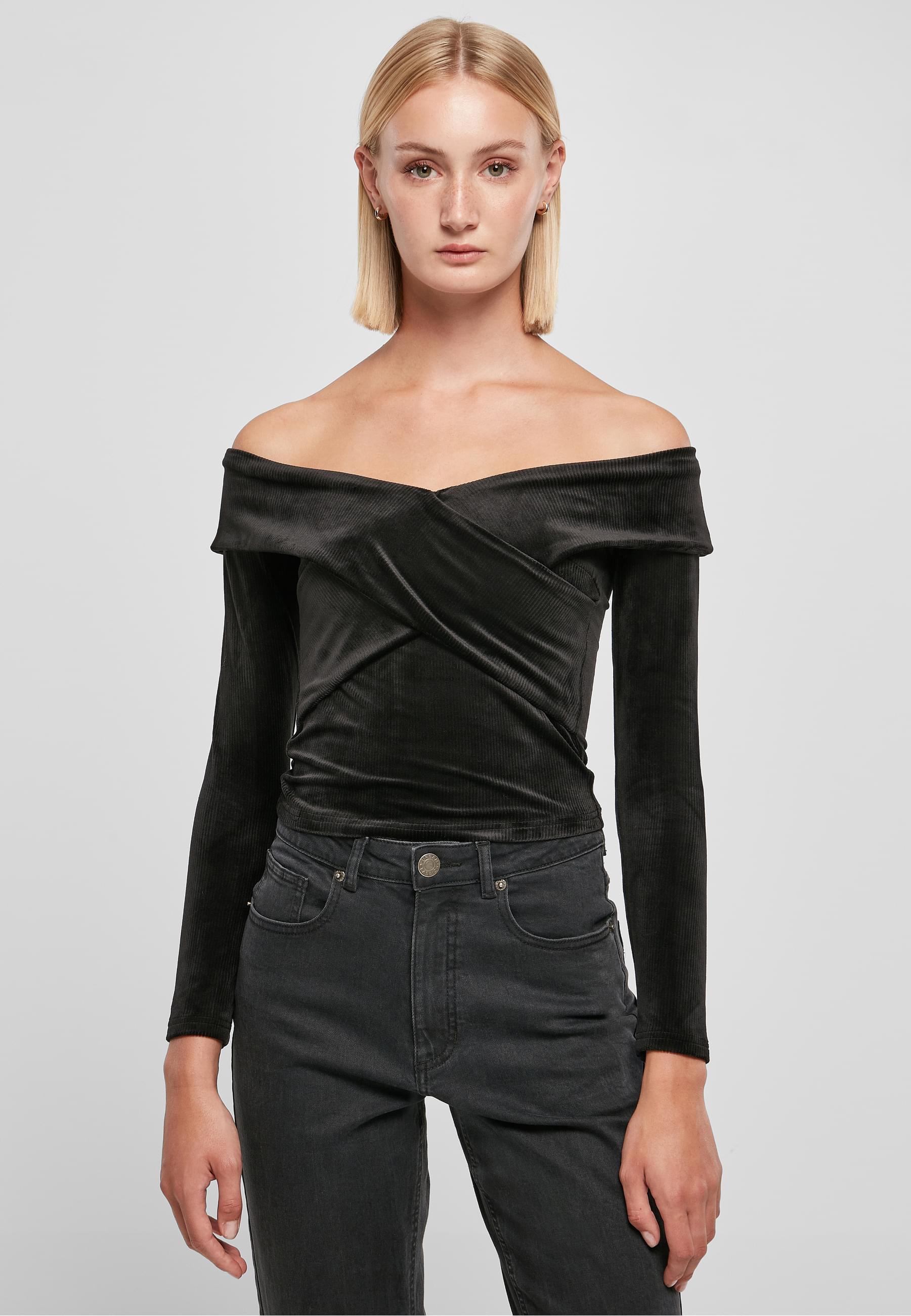 Thumbnail - URBAN CLASSICS Longsleeve "Urban Classics Damen", (1 tlg.)