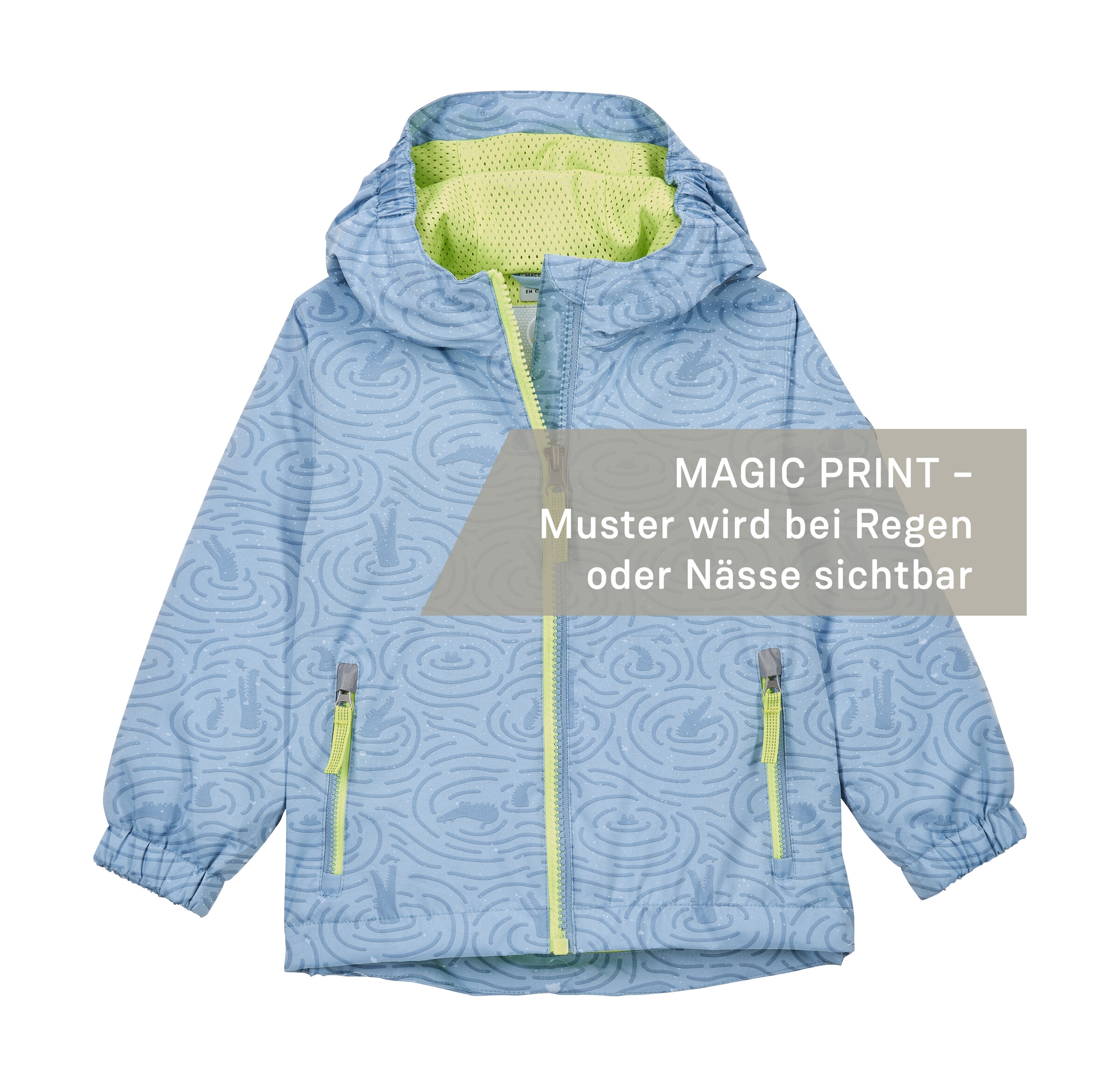 first instinct by killtec Funktionsjacke »FIOS 26 MNS JCKT« Magic Print Funktionsjacke, wasserdicht, verlängerbare Ärmel