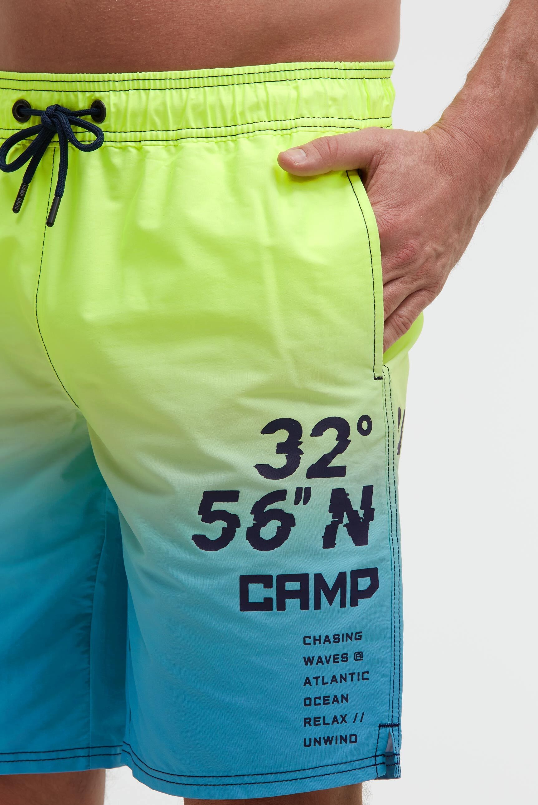 CAMP DAVID Badeshorts mit Einschubtaschen