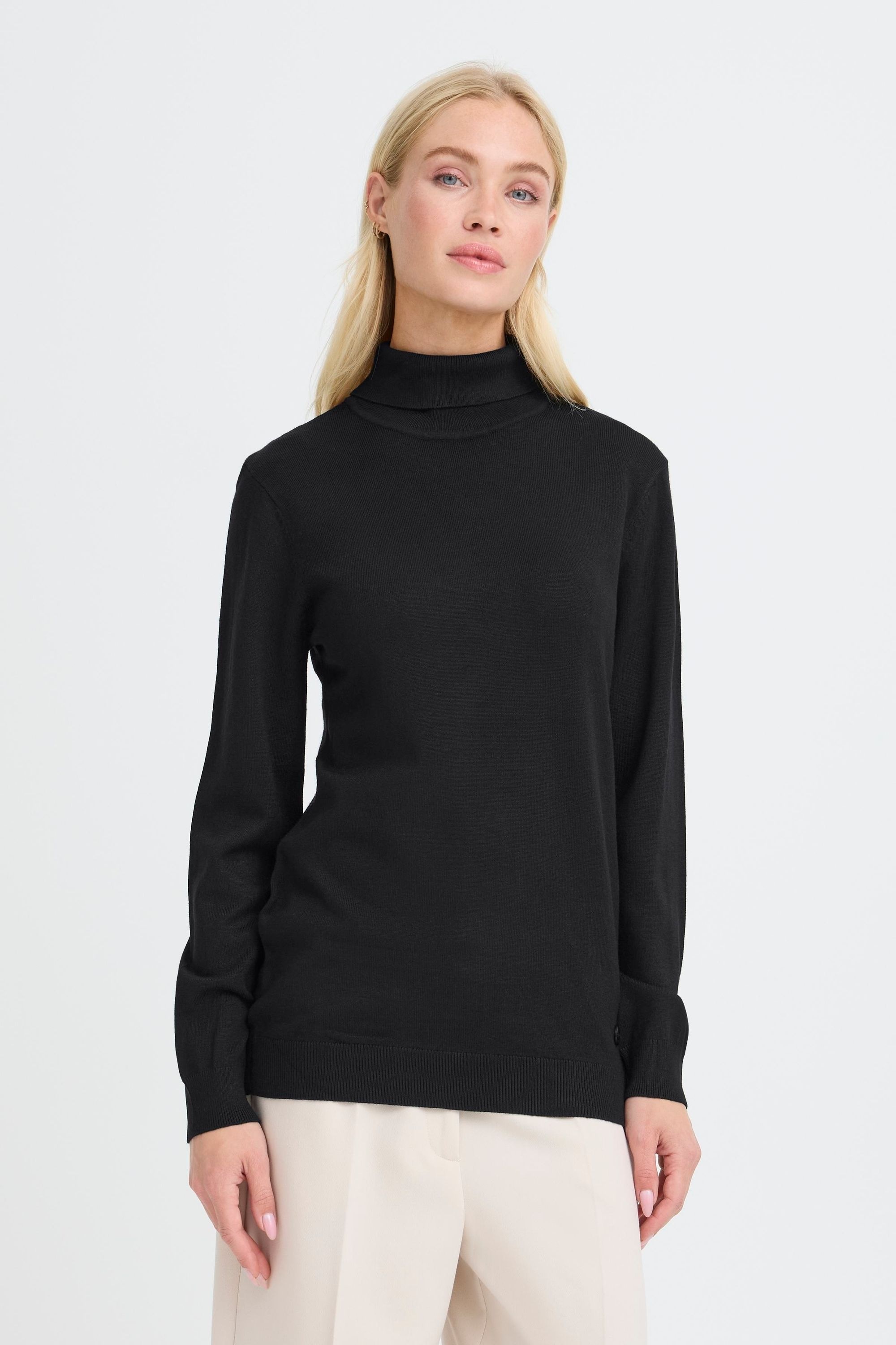 OXMO Rollkragenpullover »Rollkragenpullover OXAIDA ROLLNECK«
