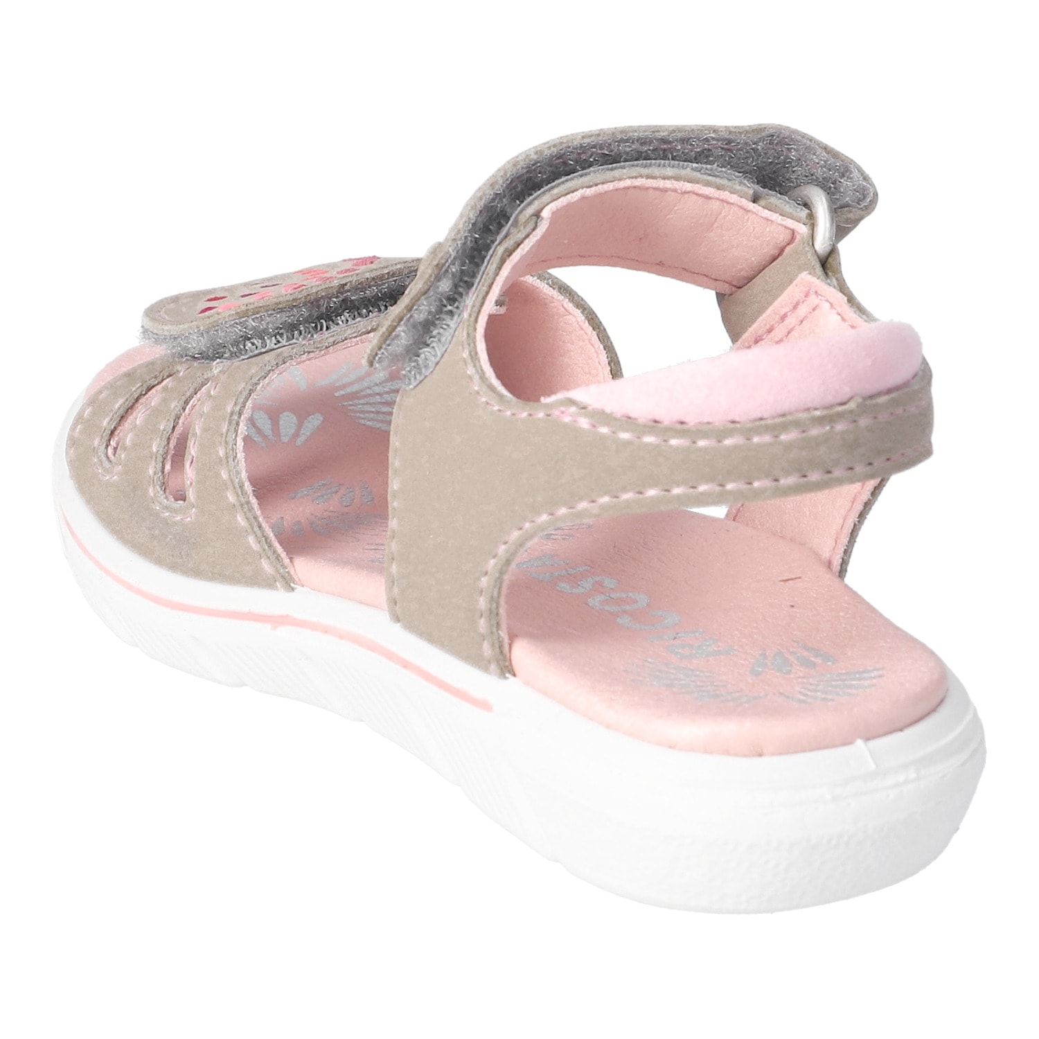 Ricosta Sandale »Sarah«  Sommerschuh mit Stickerei, Größenschablone zum Download