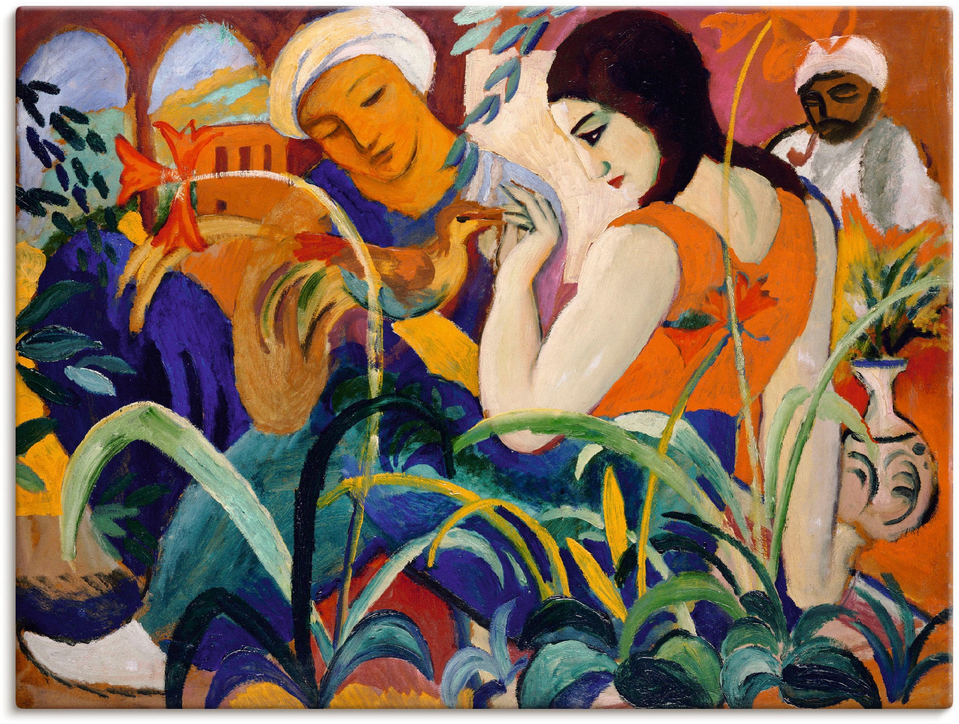 Artland Wandbild "Orientalische Frauen. 1912" Gruppen & Familien 1 Stk. tlg günstig online kaufen