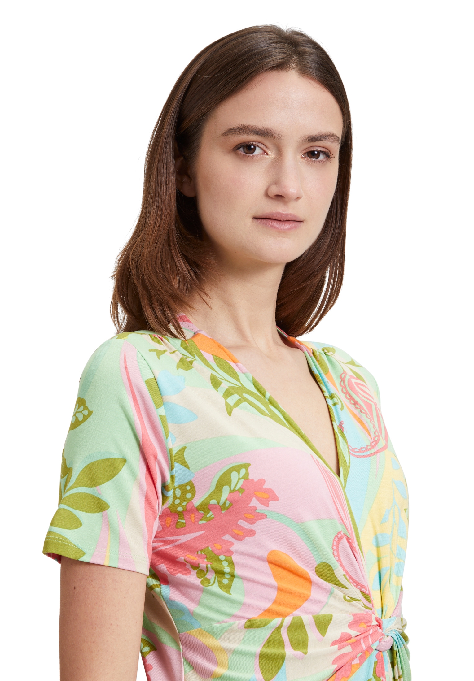 Betty Barclay Midikleid »Betty Barclay Midikleid mit Raffung«, Form