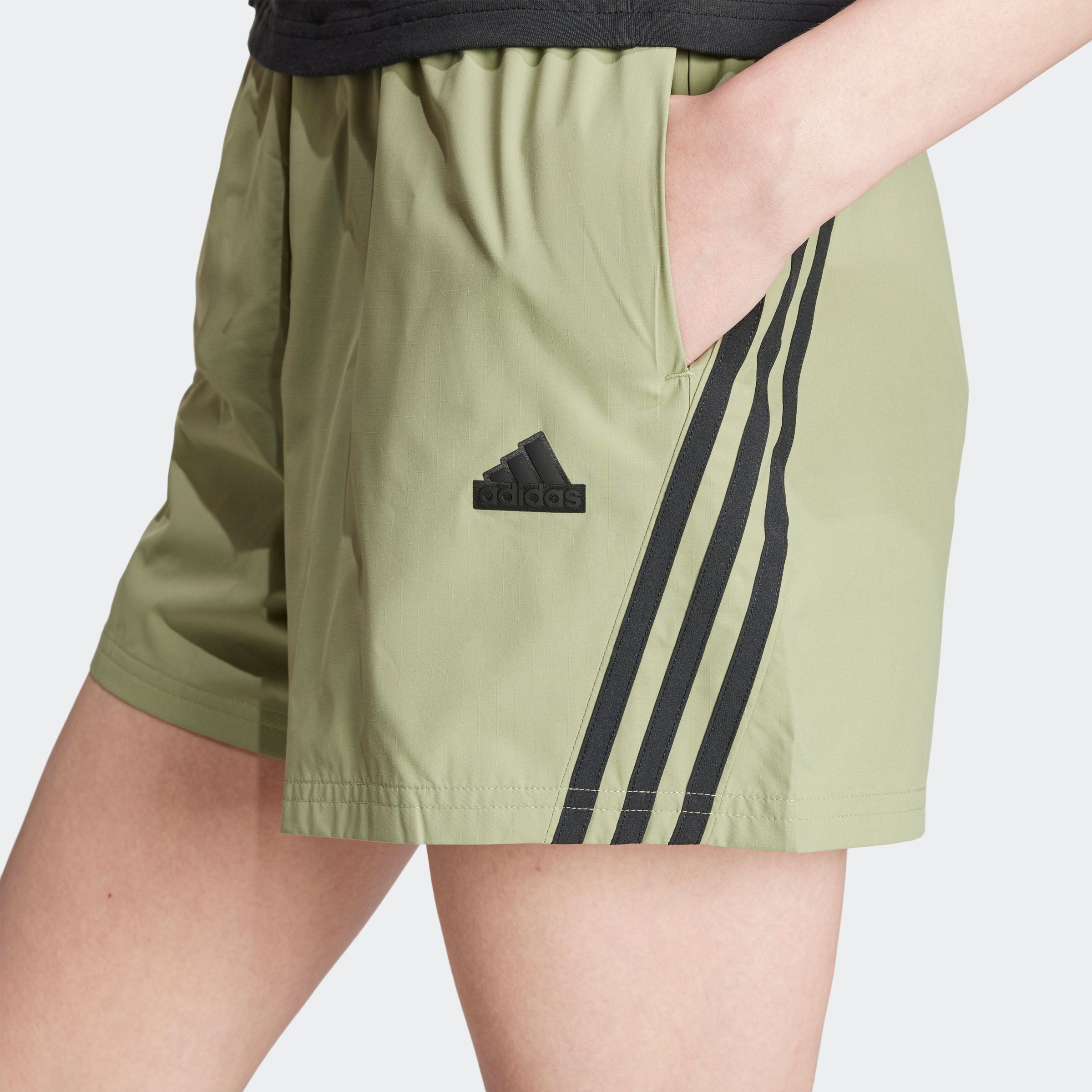 adidas Sportswear Shorts »FUTURE ICONS 3-STREIFEN WOVEN«