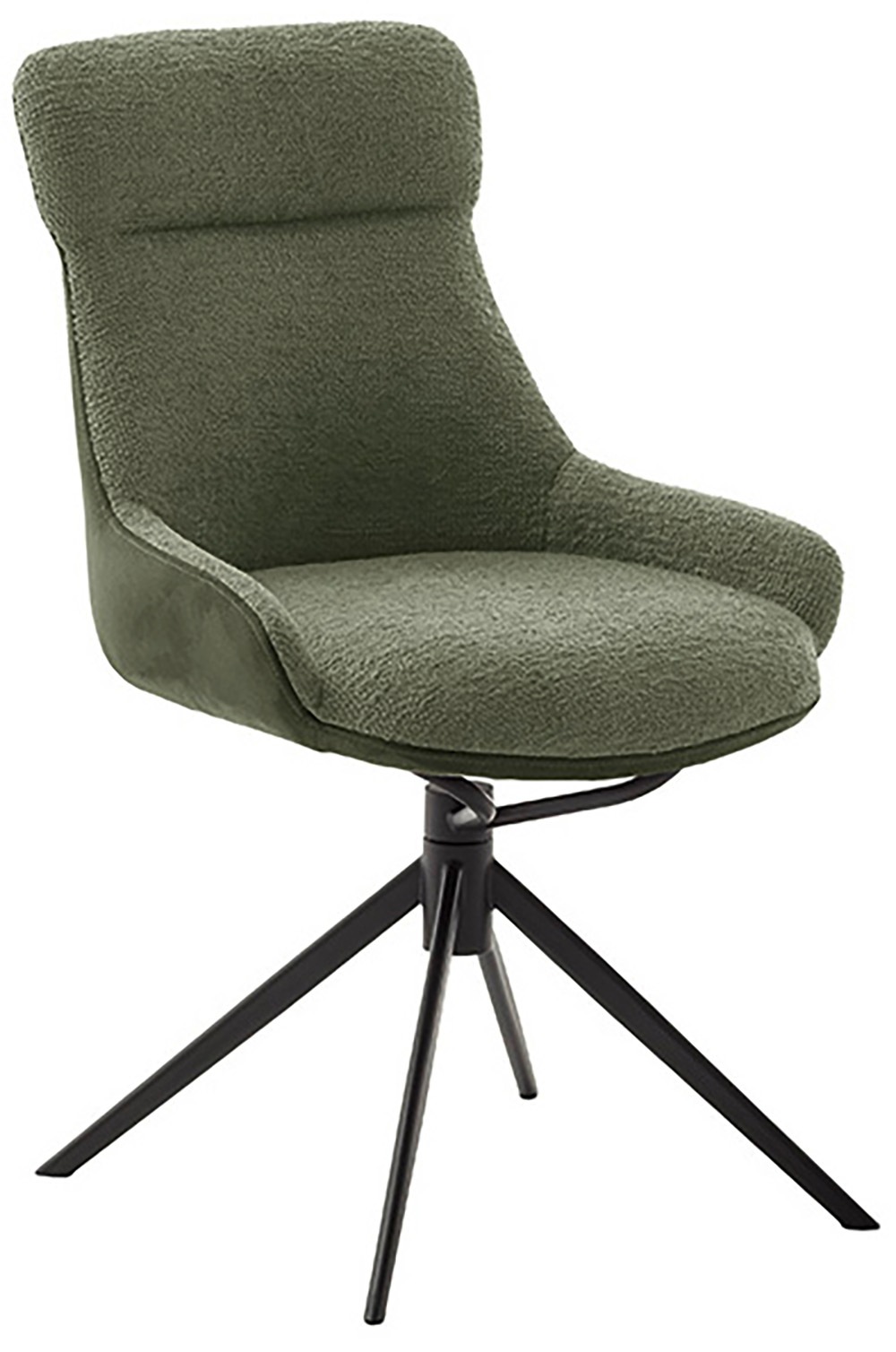 MCA furniture Esszimmerstuhl "PELION", Feingewebe, (2er-Set), drehbar 360, günstig online kaufen