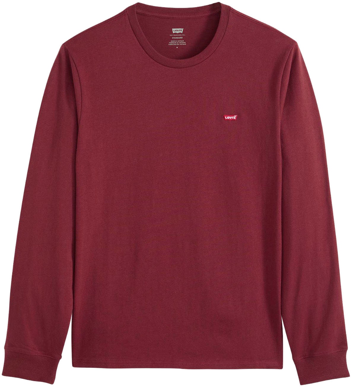 Levi's® Langarmshirt mit Logo-Applikation