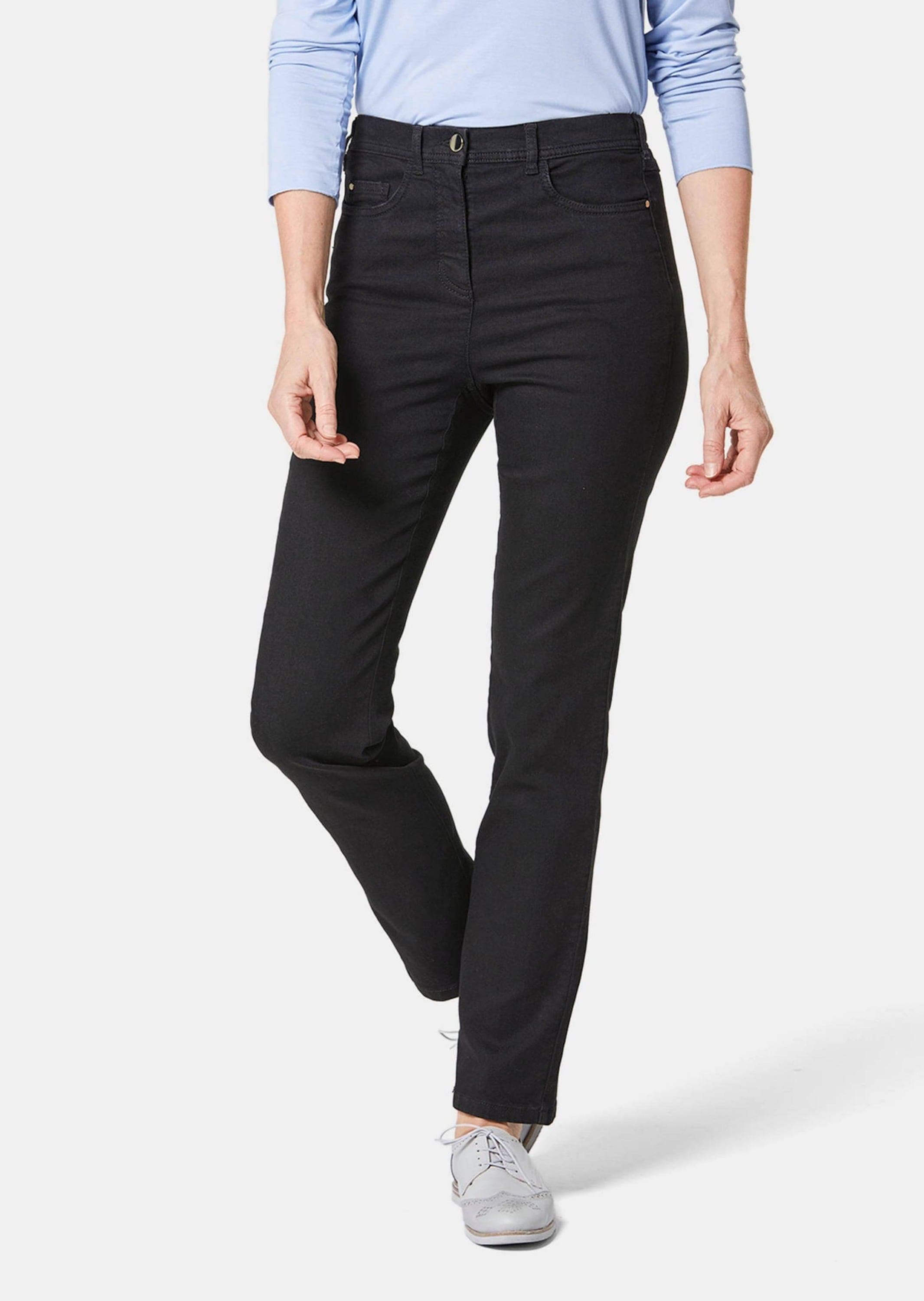 GOLDNER Regular-fit-Jeans »High-Stretch-Jeanshose LOUISA Bequeme High-Stretch-Jeanshose«