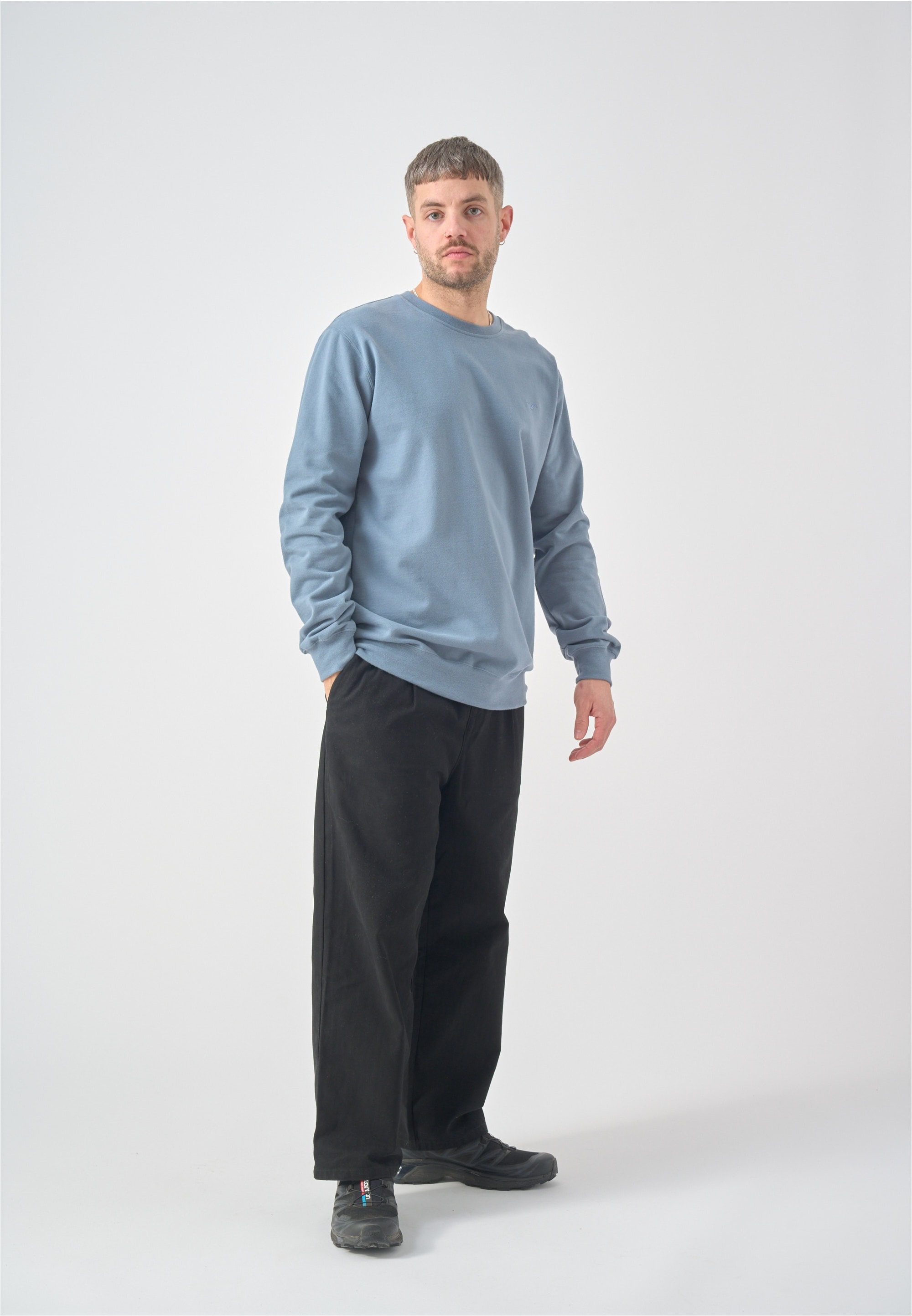 Cleptomanicx Sweatshirt »Ligull«, mit kleiner Möwen-Stickerei