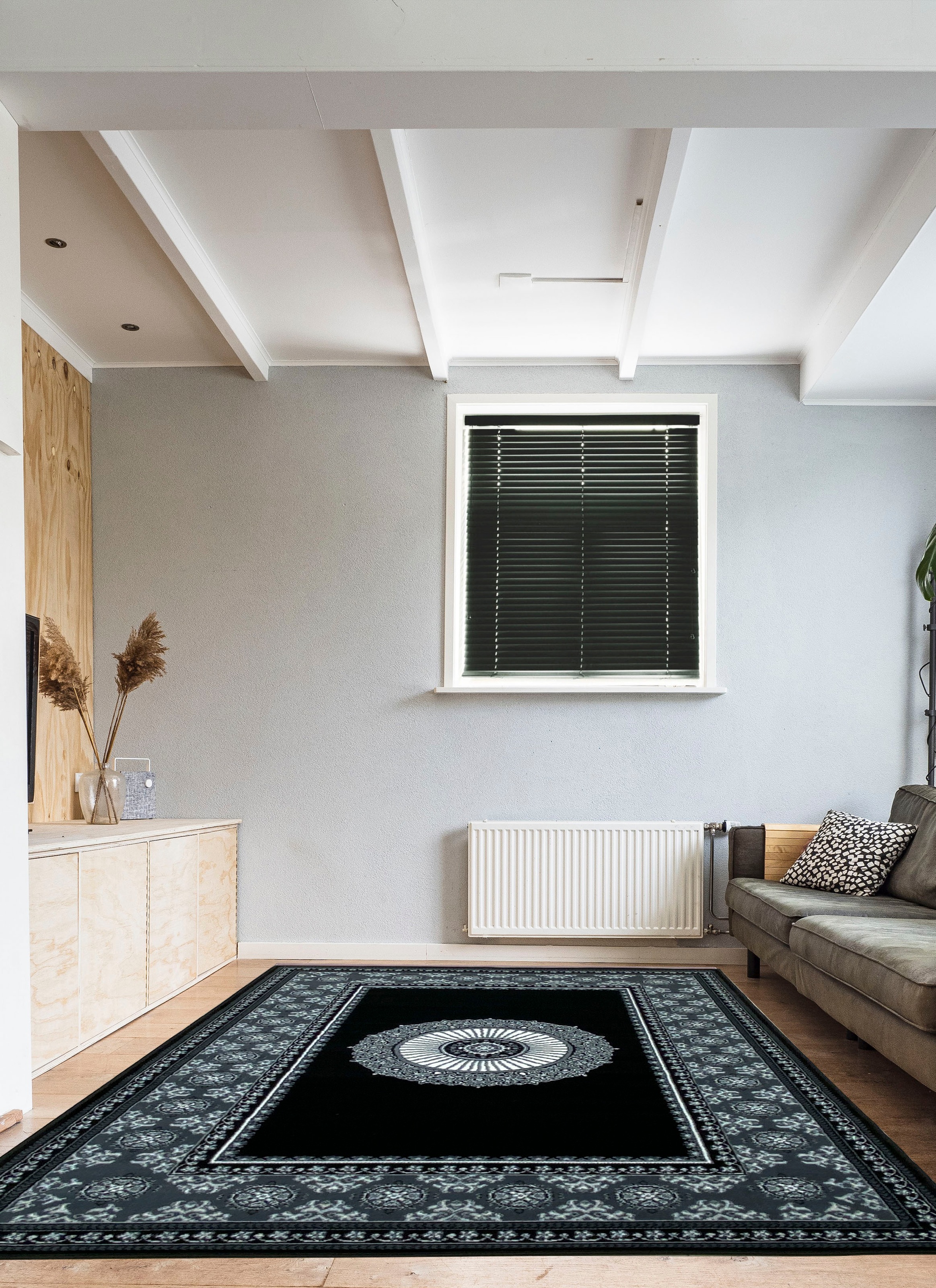 my home Teppich "Shari, Made in Belgium" rechteckig 7 mm Höhe Orient-Optik, günstig online kaufen