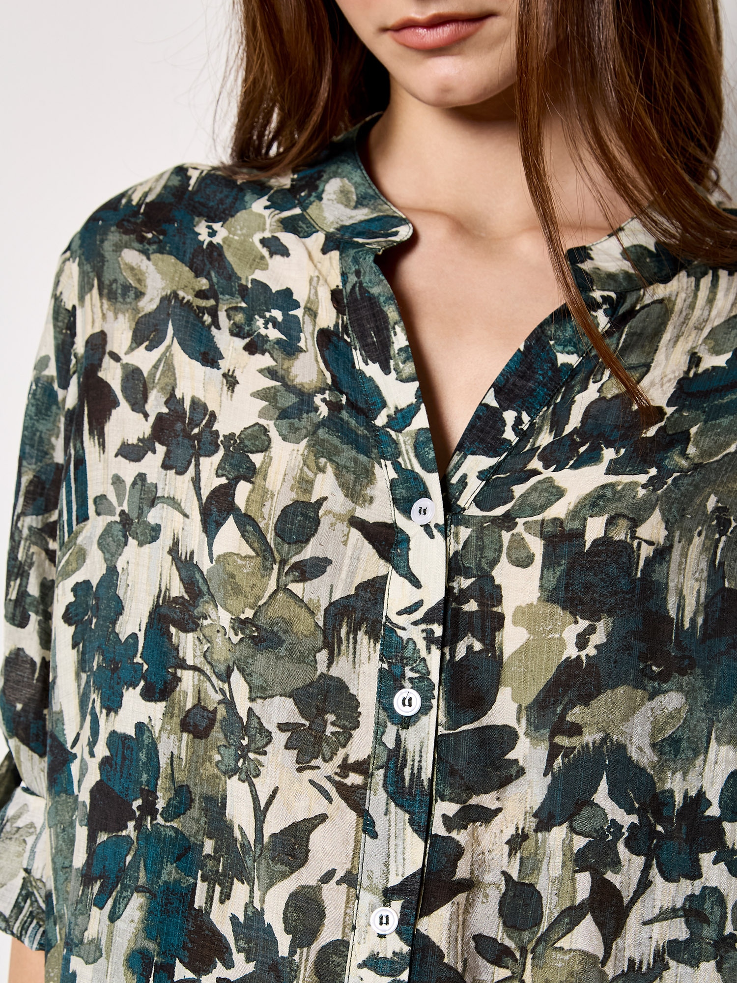 Apricot Hemdbluse »Bluse« mit Blumenmuster