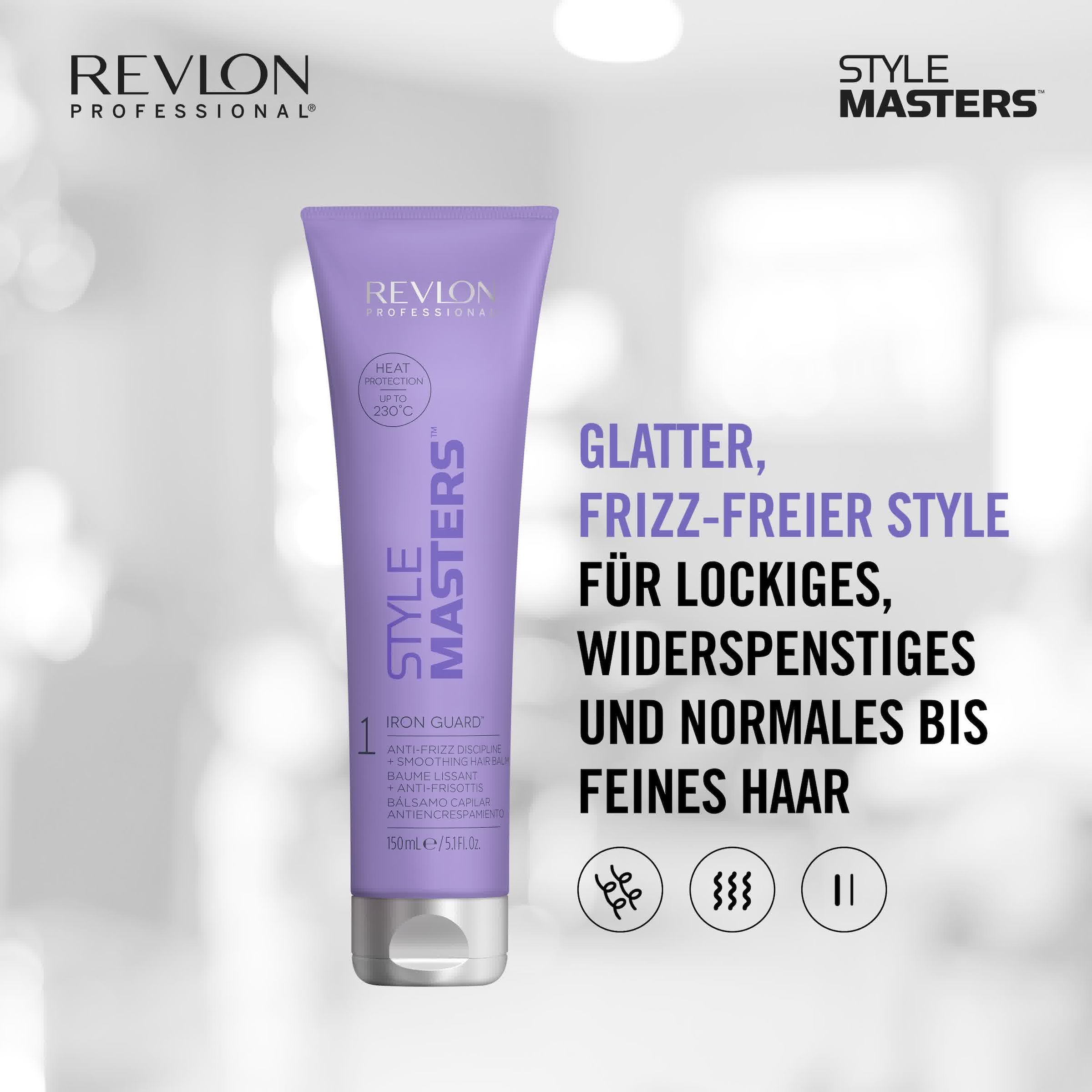 REVLON PROFESSIONAL Haarbalsam »Revlon SM™ Smooth Control Iron Guard 150 ml« Pflege für widerspenstiges Haar