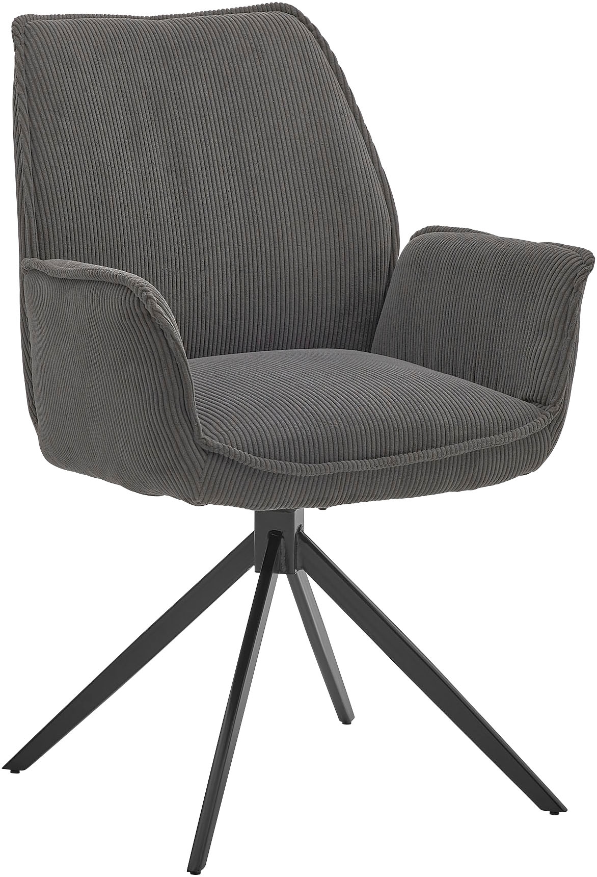 Musterring Esszimmerstuhl "Tiama", (Set), 2 St., Cord, Stativgestell aus Ei günstig online kaufen