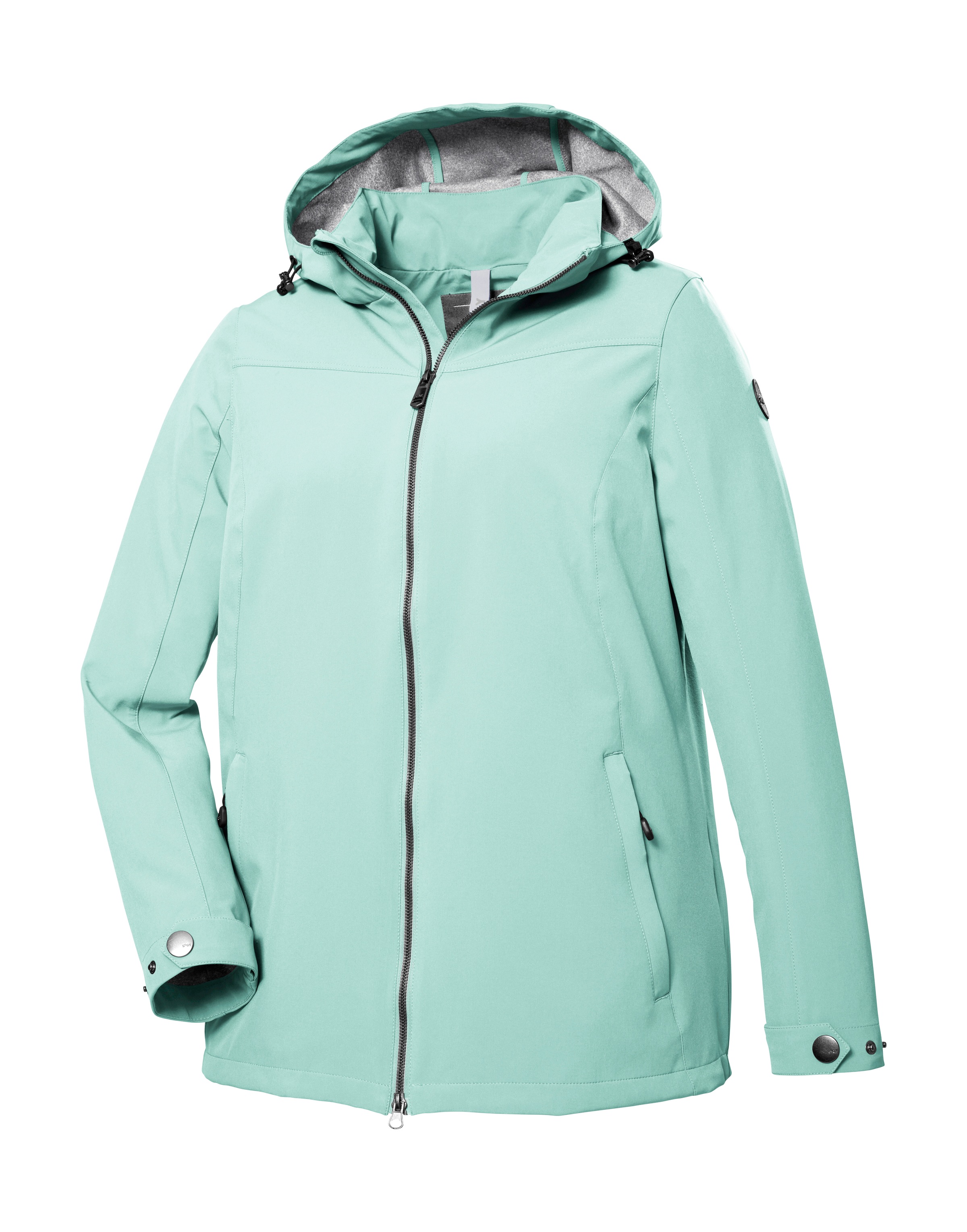 STOY Softshelljacke »STS 1 WMN SFTSHLL JCKT«, Damen Softshelljacke: wasserabweisend, winddicht, atmungsaktiv