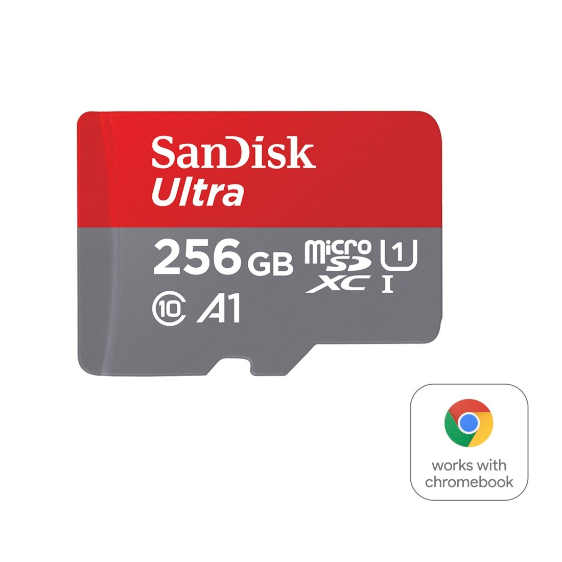 Sandisk Speicherkarte »microSDXC Ultra, + SD-Adapter für Chromebooks«, (Class 10 150 MB/s Lesegeschwindigkeit)
