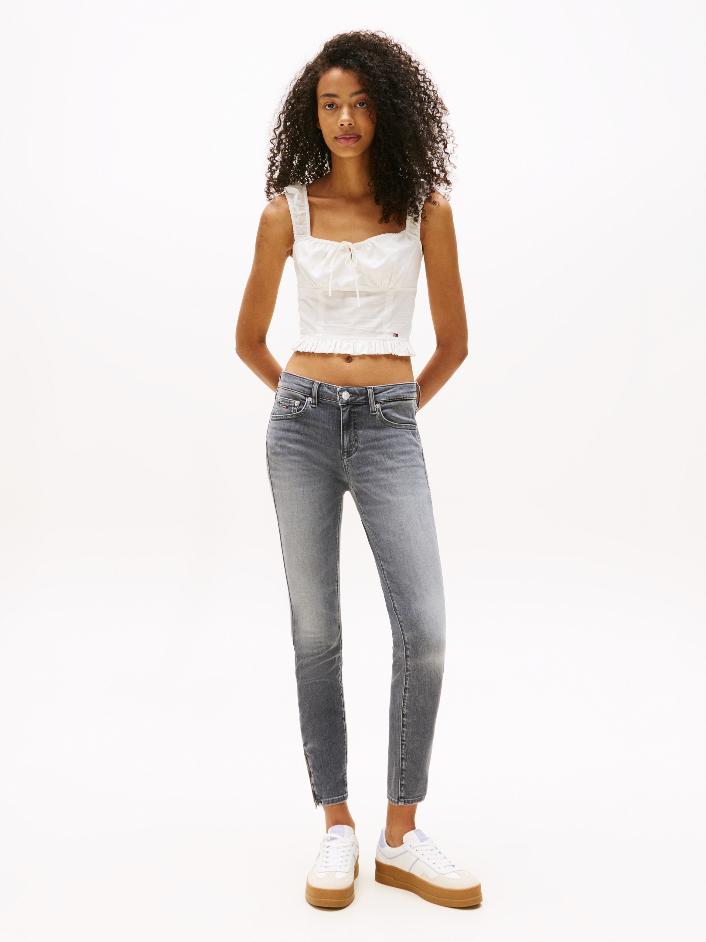 Thumbnail - Tommy Jeans Skinny-fit-Jeans "SOPHIE LW SKN ANK ZIP CH0277"