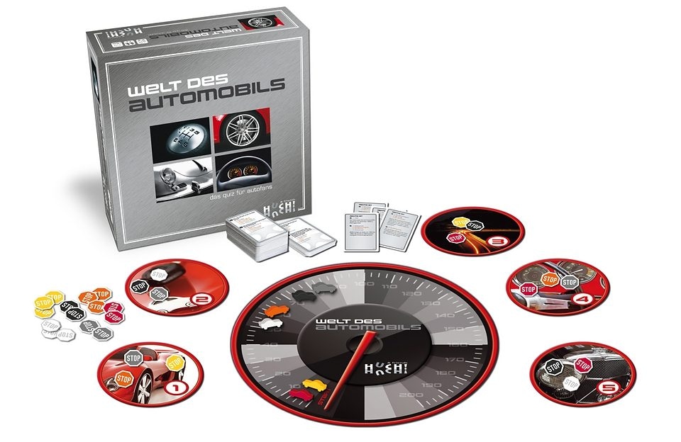 HUCH! Spiel »Welt des Automobils«, Made in Germany