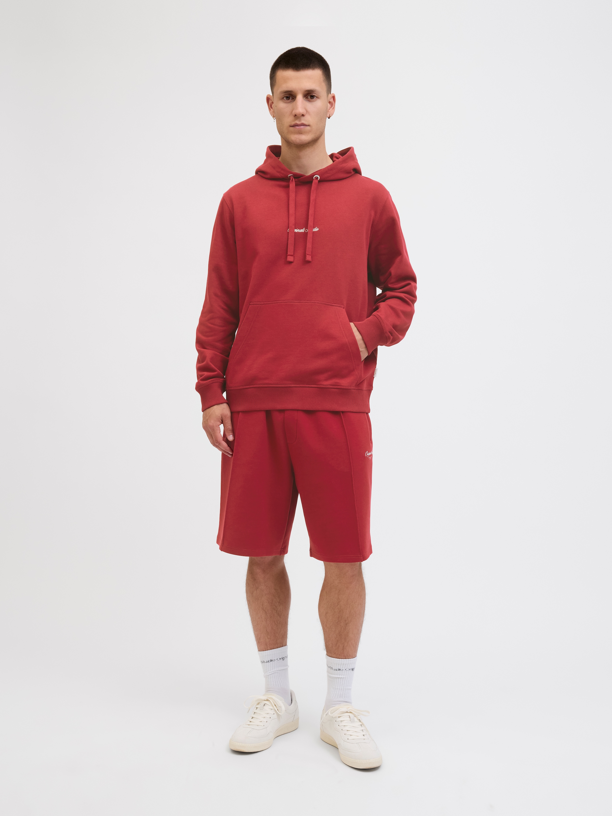 Jack & Jones Kapuzensweatshirt »JORNORREBRO EMB SWEAT HOOD NOOS«
