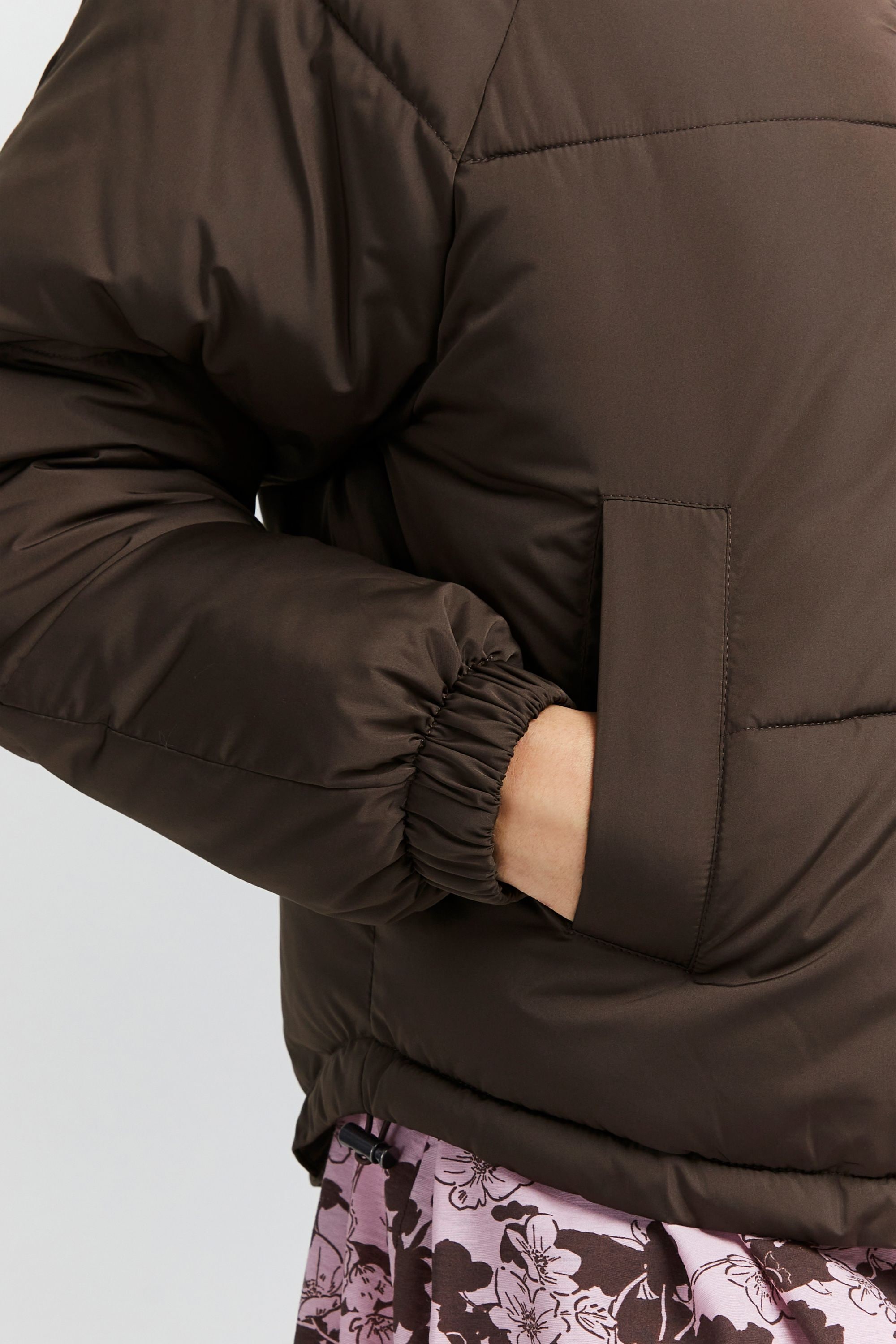 Ichi Steppjacke »Steppjacke IHHorizon«, mit Kapuze