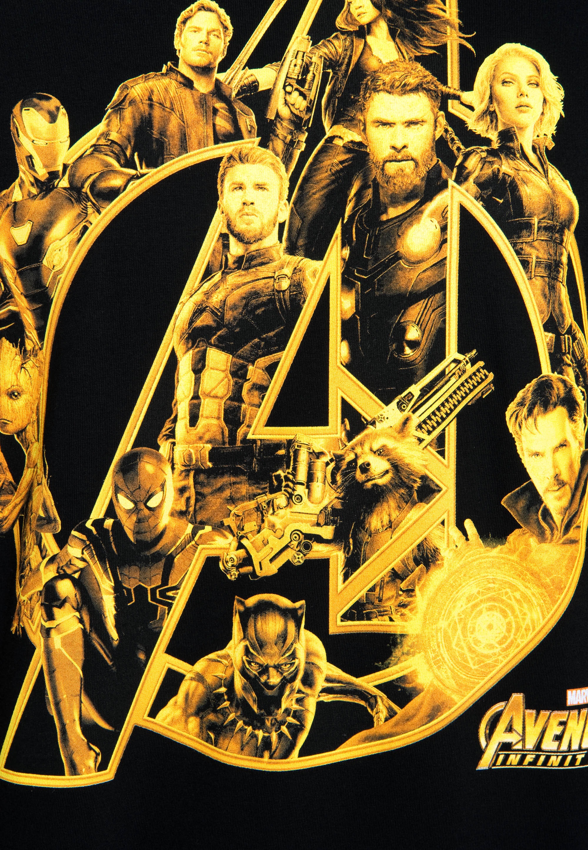 LOGOSHIRT T-Shirt »Avengers Infinity War«, mit Front-Print