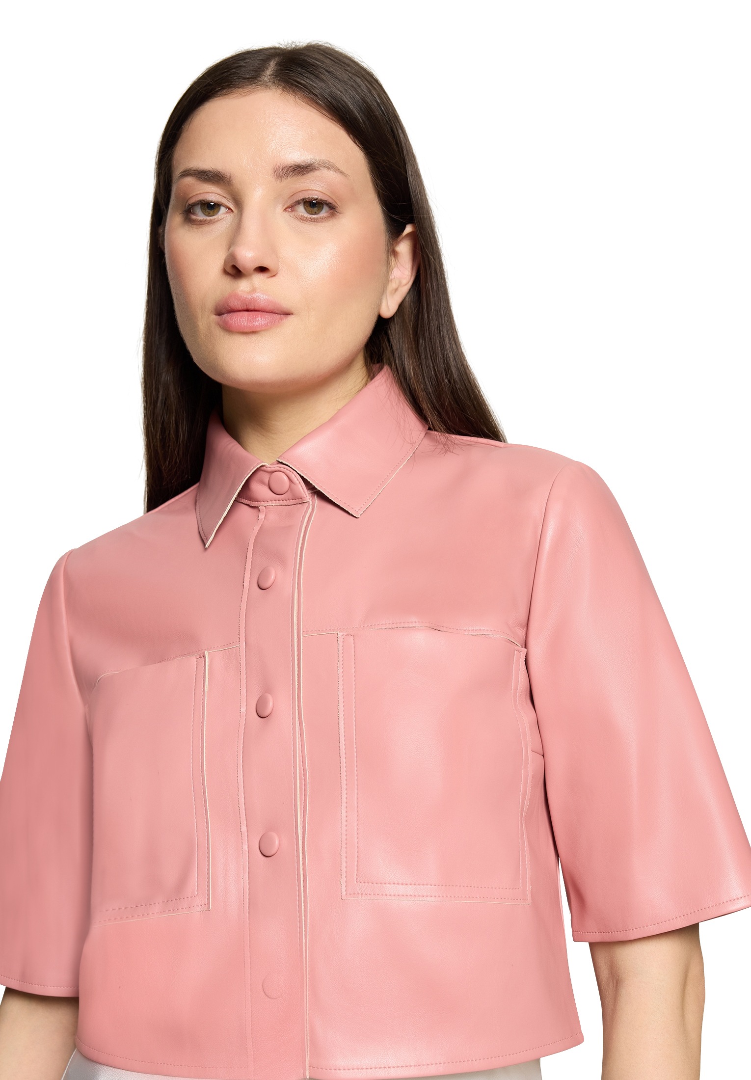 Vera Mont Lederjacke »Damen kurzarm«