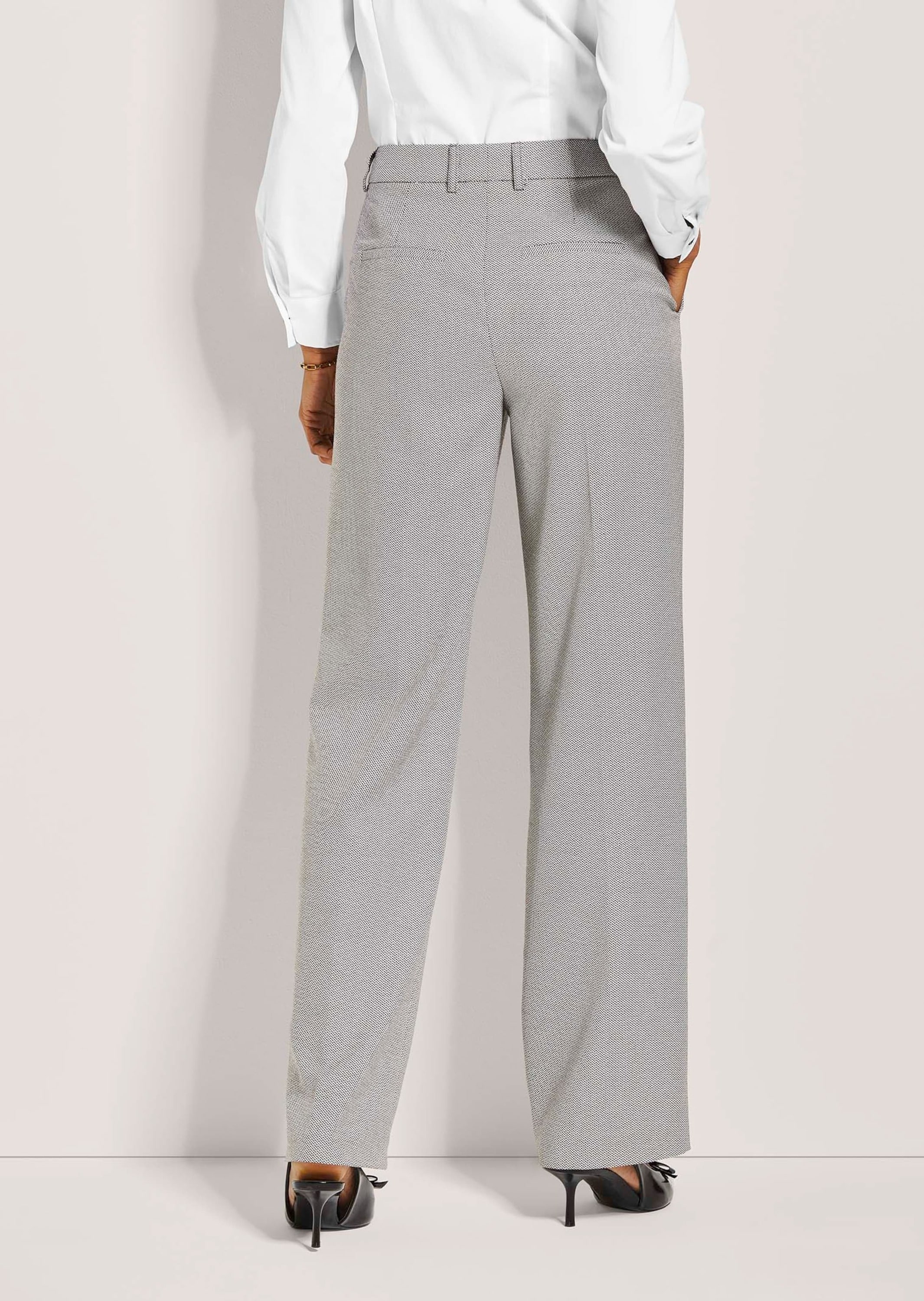MADELEINE Bügelfaltenhose »Hose Weite Bügelfalten-Hose«