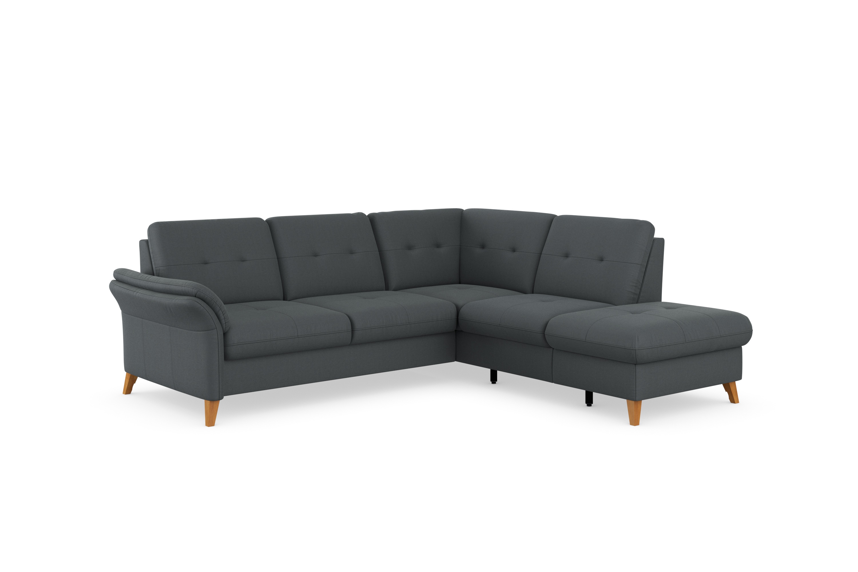 Thumbnail - sit&more Ecksofa "Göteborg" inkl. Sitztiefenverstellung, wahlweise mit Bettfunktion & Bettkasten