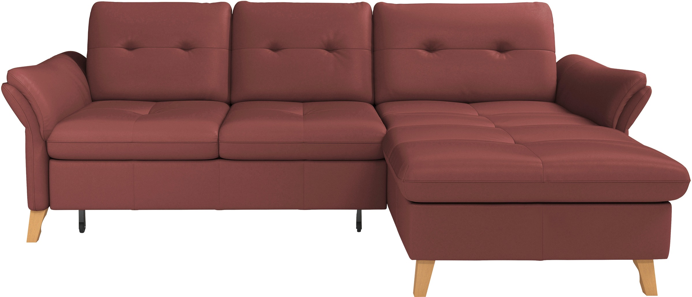 sit&more Ecksofa "Göteborg", Sitztiefenverstellung und Federkern, wahlweise günstig online kaufen