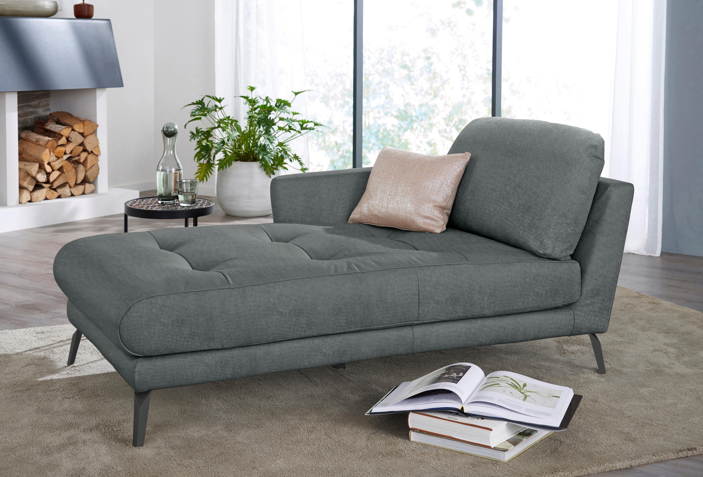 W.SCHILLIG Chaiselongue »softy« su dekoratyvus He...