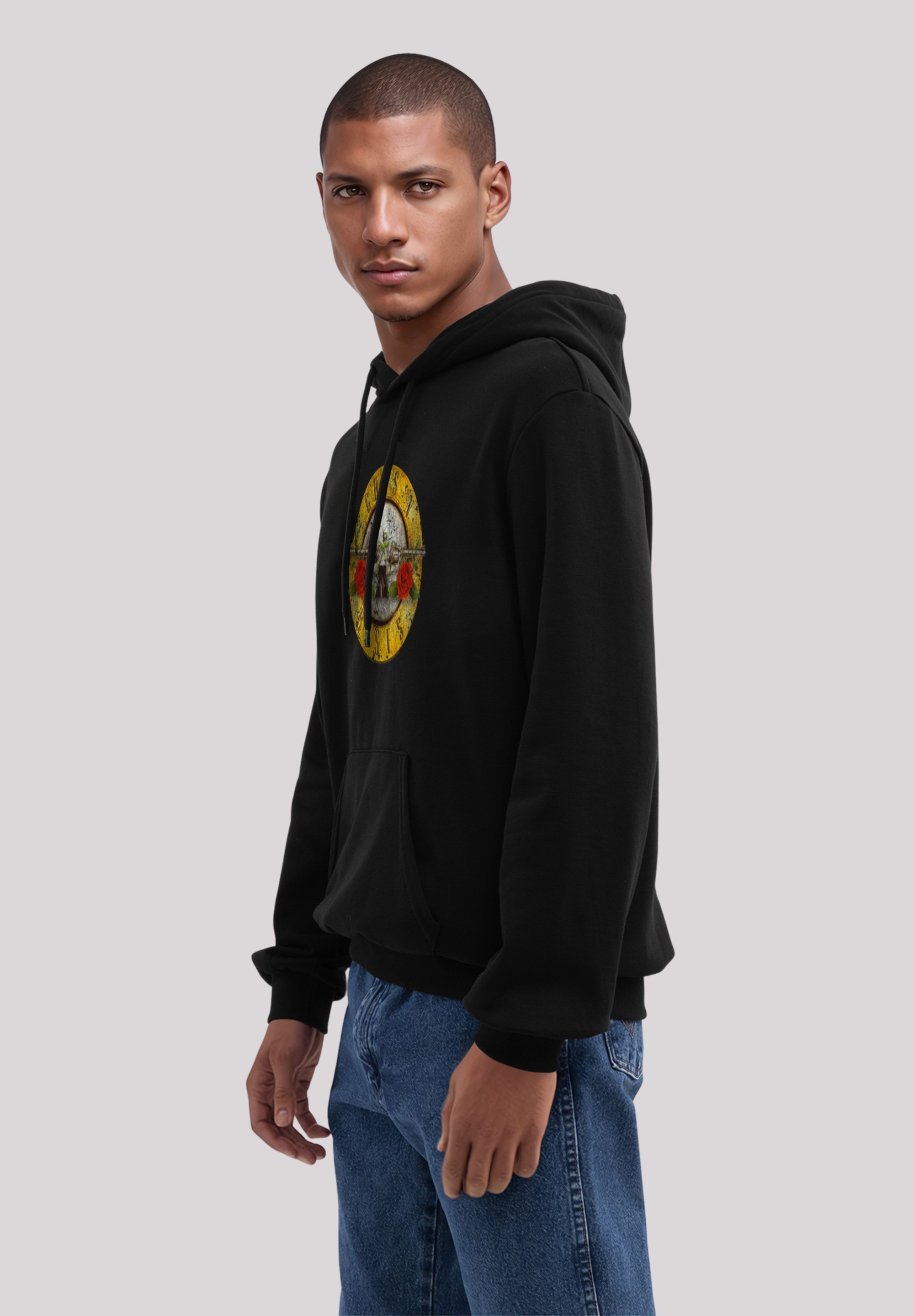 F4NT4STIC Kapuzenpullover »Guns 'n' Roses Vintage Bullet Logo«, Premium Qualität Streetwear