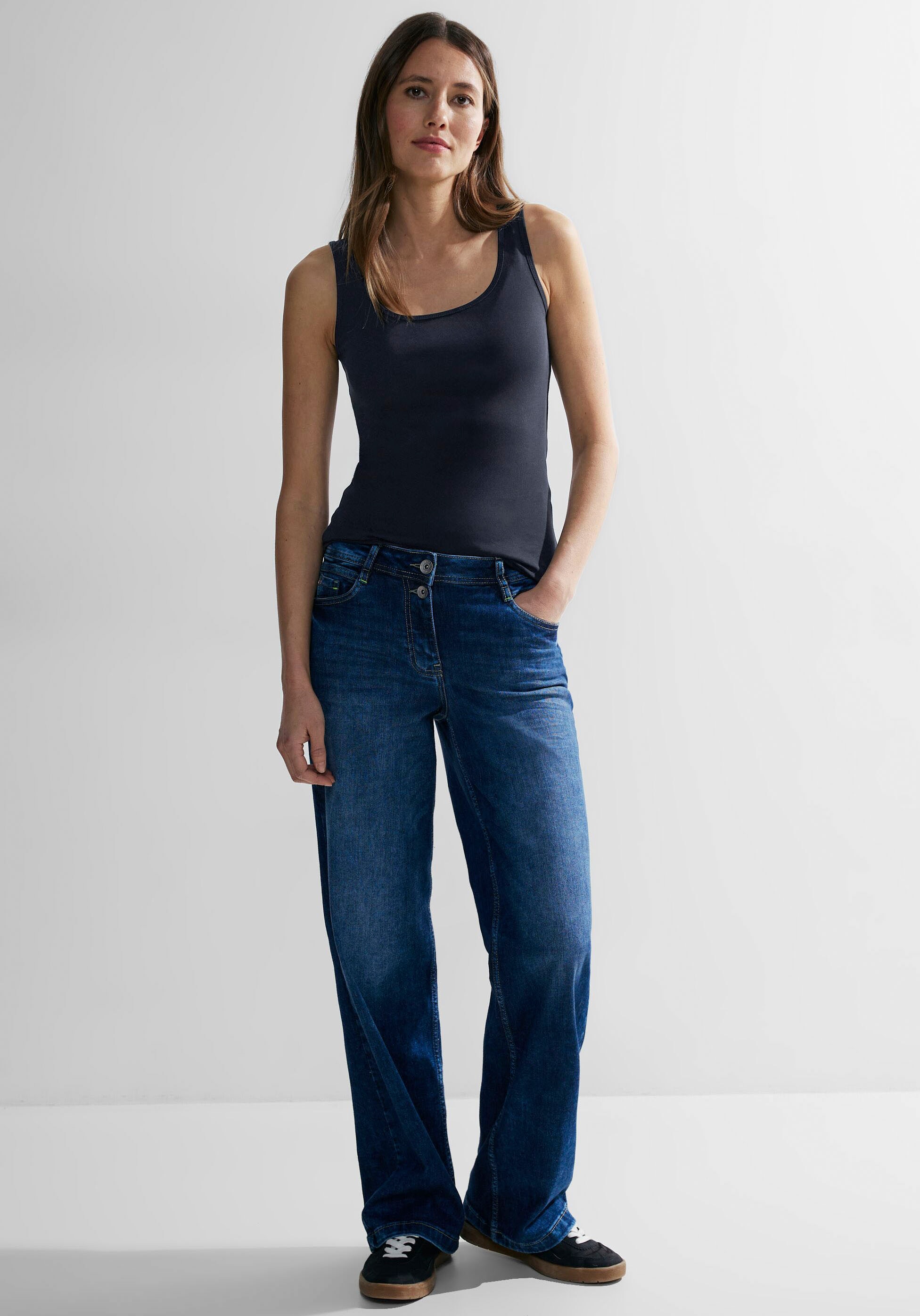 Cecil Tanktop »Style Linda«, in Unifarbe