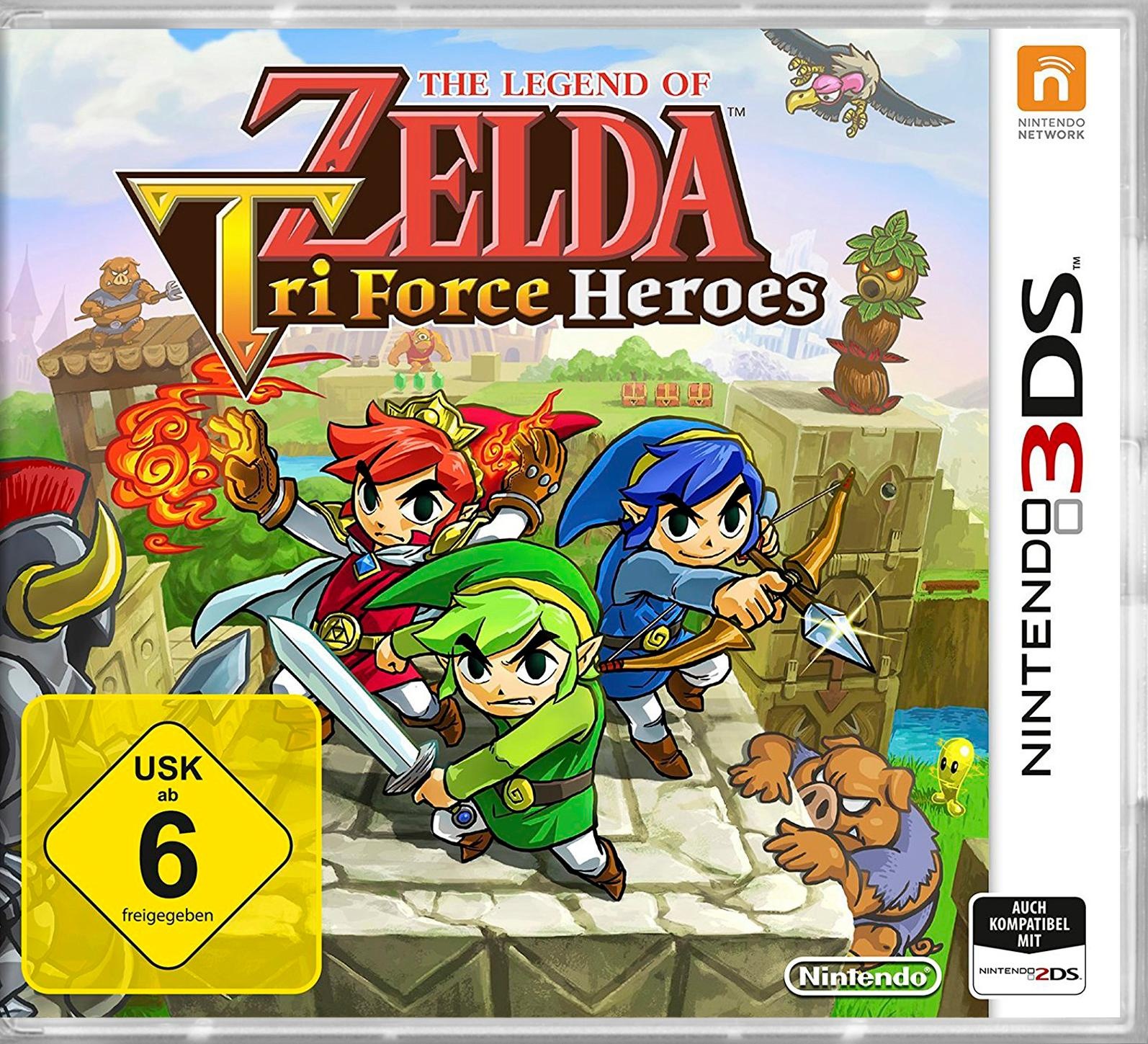 Nintendo Spielesoftware »The Legend of Zelda: Tri Force Heroes«, Nintendo 3DS, Software Pyramide