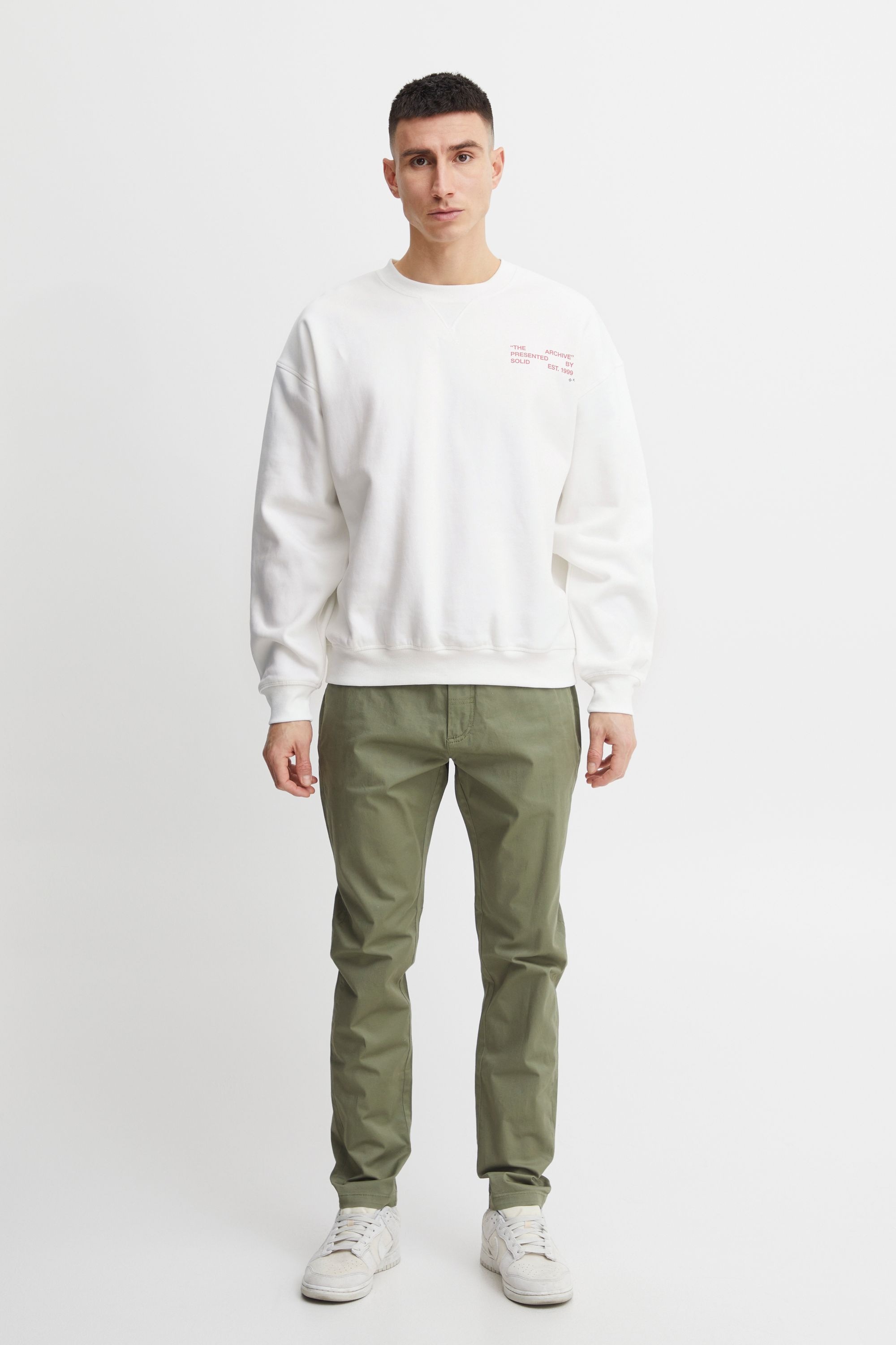 !Solid Longpullover »Sweatshirt SDEdyn«