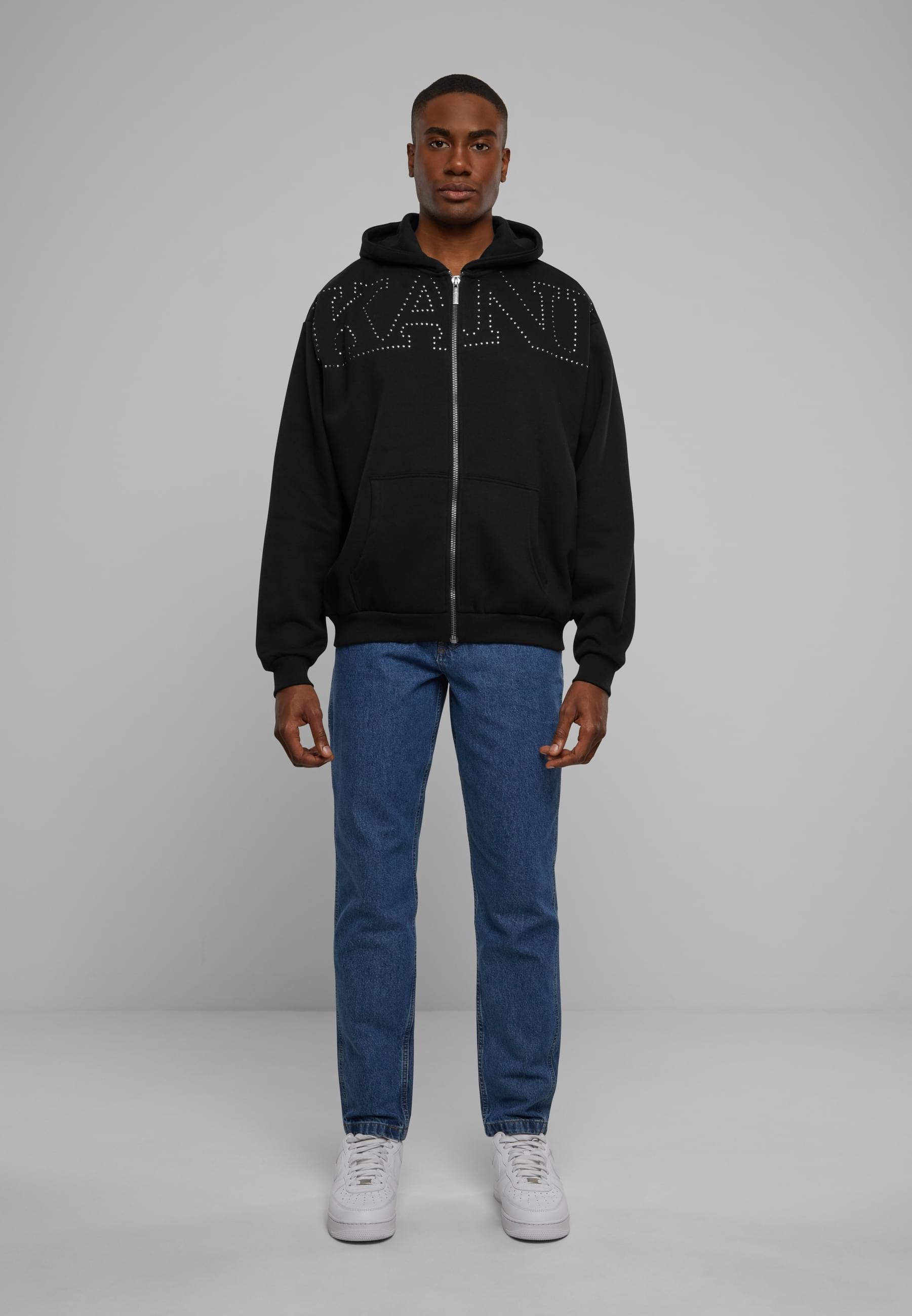 Karl Kani Sweatjacke »Karl Kani Herren KM234-014-2 KK Studded Retro OS Full Zip Hoodie«