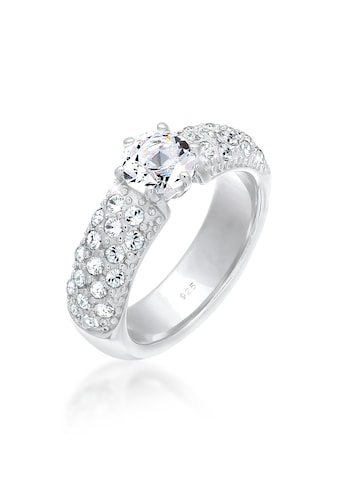 Verlobungsring »Verlobungsring Kristalle 925 Silber«