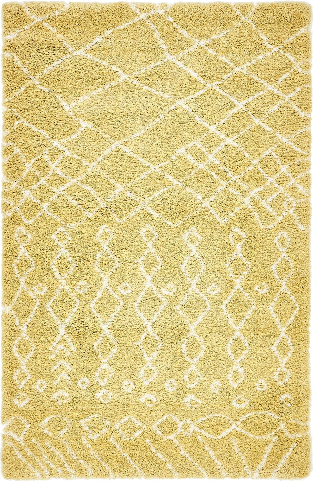 Myflair Möbel & Accessoires Hochflor-Teppich »Temara Shag Lagerräumung«, rechteckig, 51 mm Höhe, gewebt, Scandi Design, ideal im Wohnzimmer & Schlafzimmer