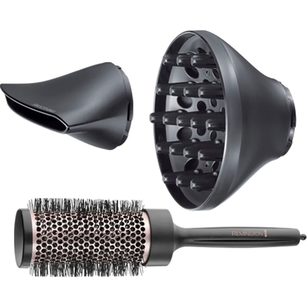 Remington Haartrockner »Curl & Straight Confidence (D5706)«, 2200 W, 3 Aufsätze