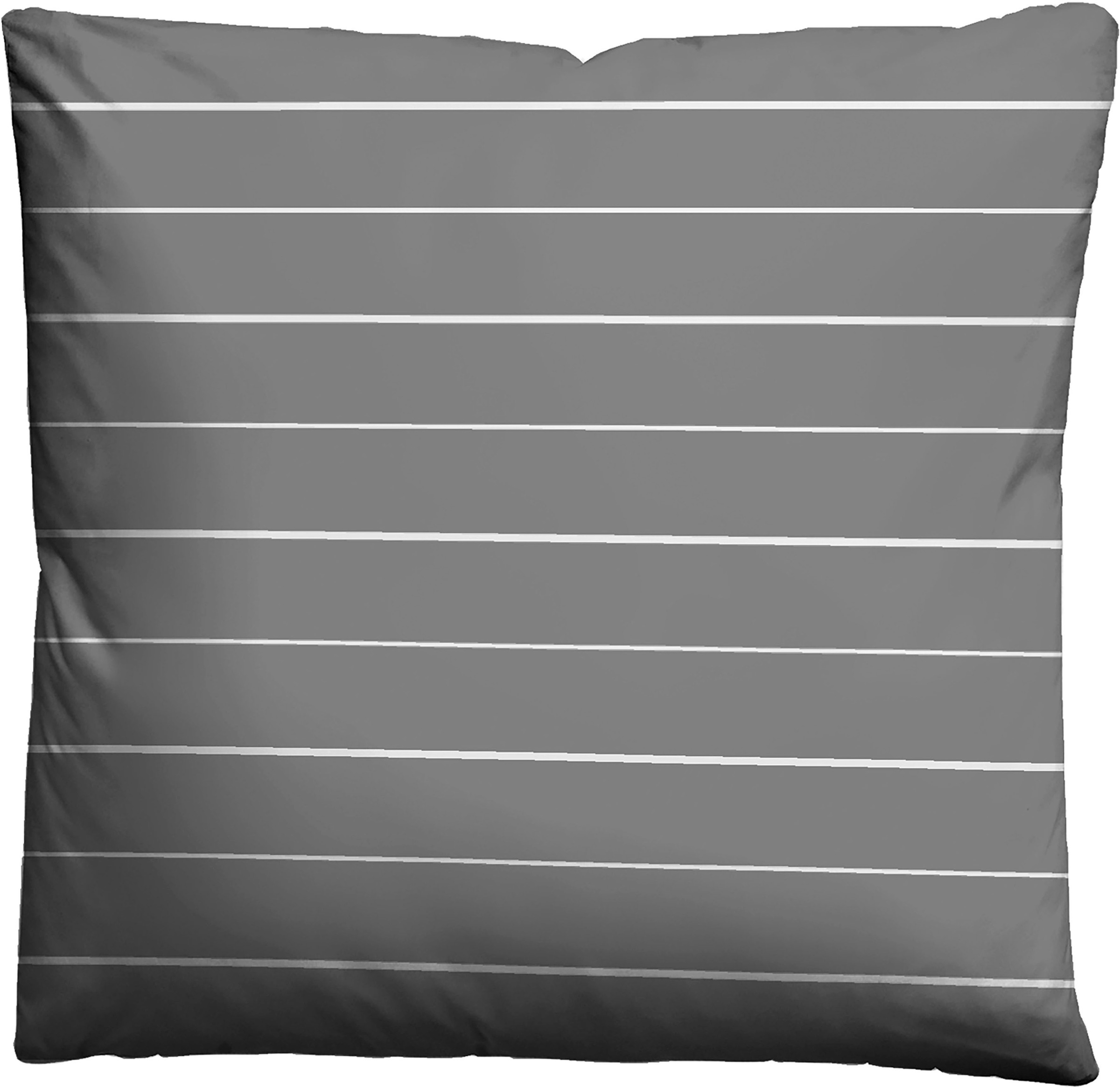 Biberna Wendebettwäsche »Combinate in Gr. 135x200, 155x220 oder 200x200 cm«, Bettwäsche aus Baumwolle, zeitlose Bettwäsche mit Wendeoptik