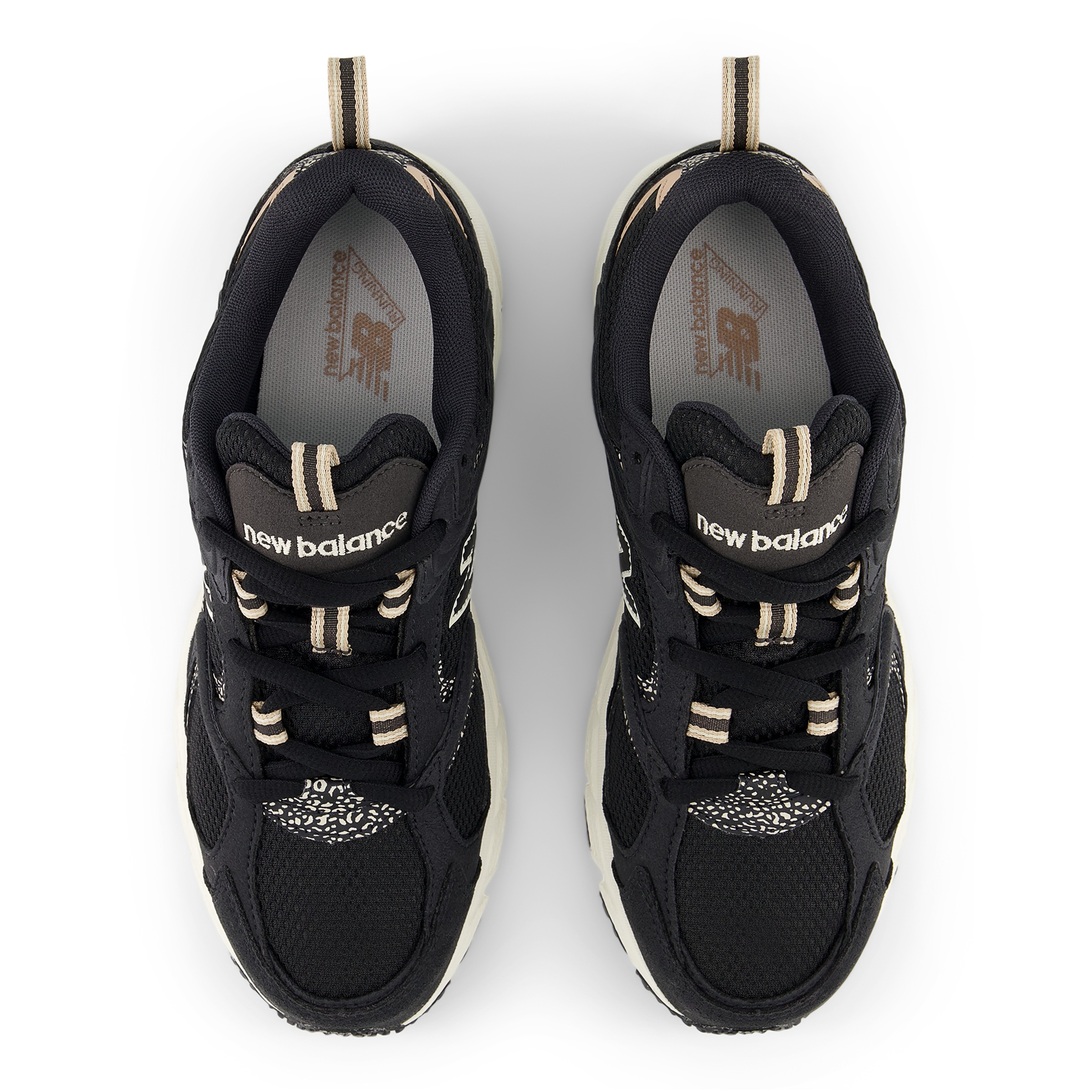 Sneaker NEW BALANCE "408", Damen, Gr. 40, schwarz cement, bisque, flat taupe, Synthetik, Schuhe Sneaker, von dem New Balance 530 inspiriert, Topseller 3