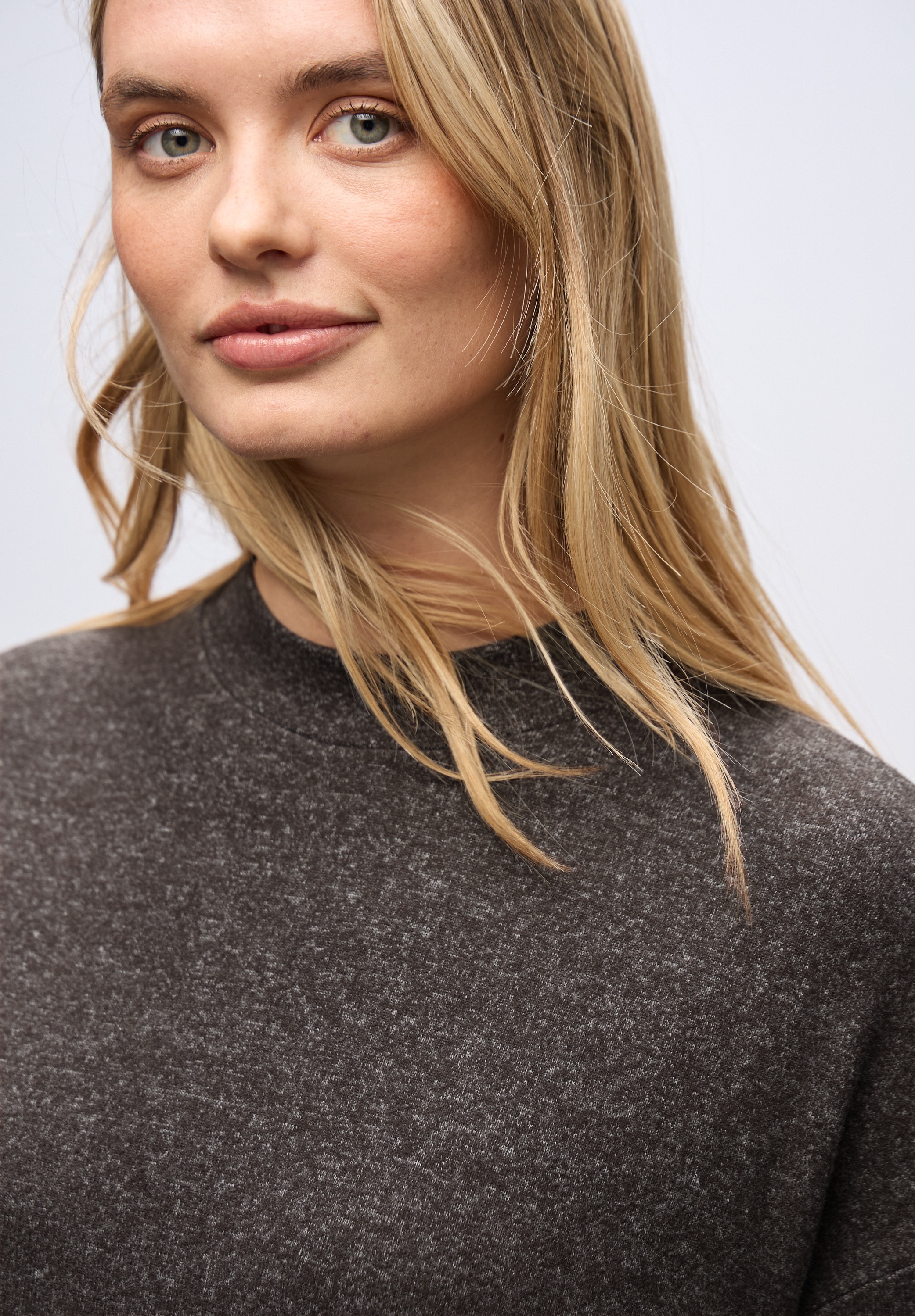 STREET ONE Langarmshirt aus strecthigem Viskosematerial günstig online kaufen