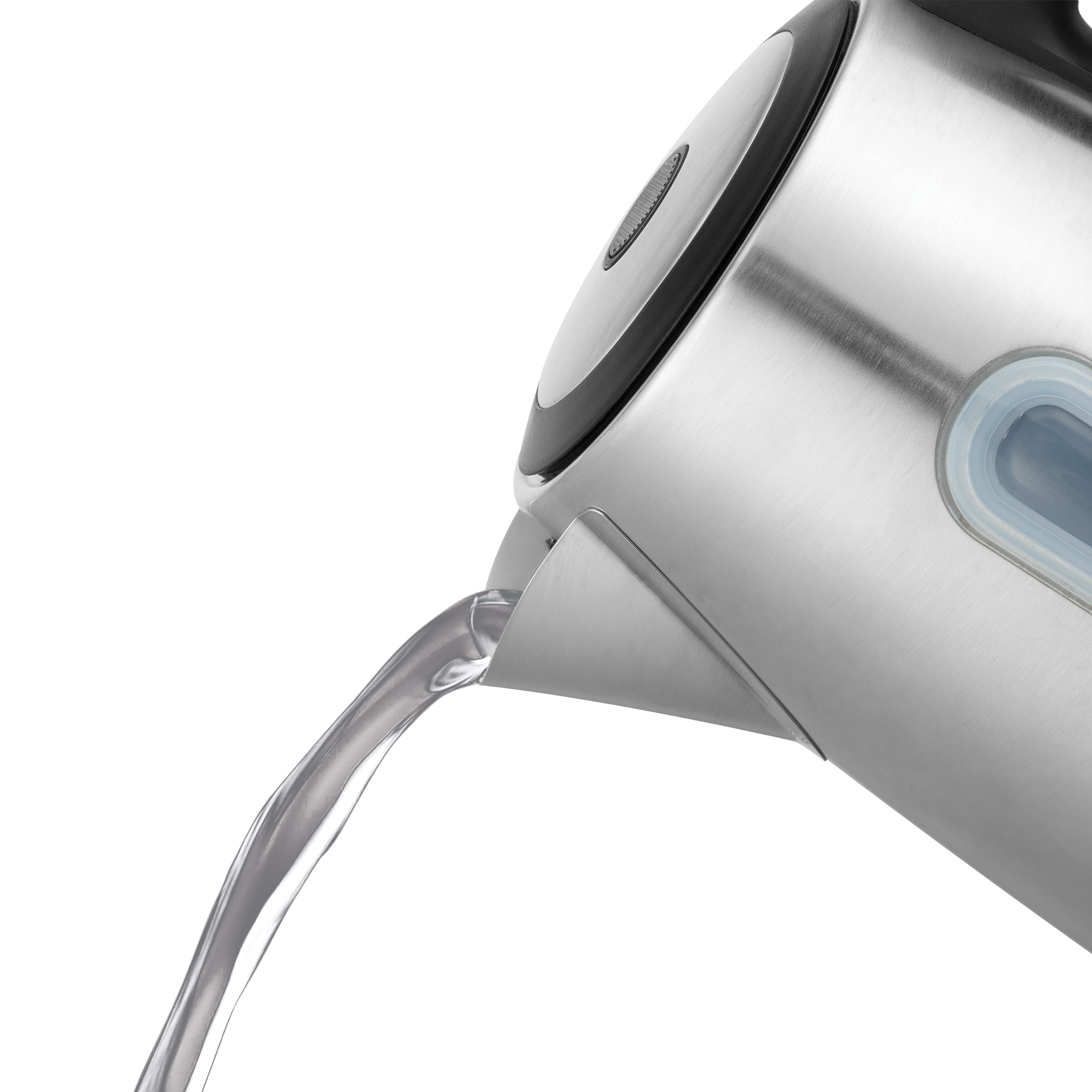 RUSSELL HOBBS Wasserkocher »Heaton 27380-70«, 1,7 l, 2400 W, Edelstahl, herausnehmbarer Anti-Kalk-Filter und Wasserstandanzeige
