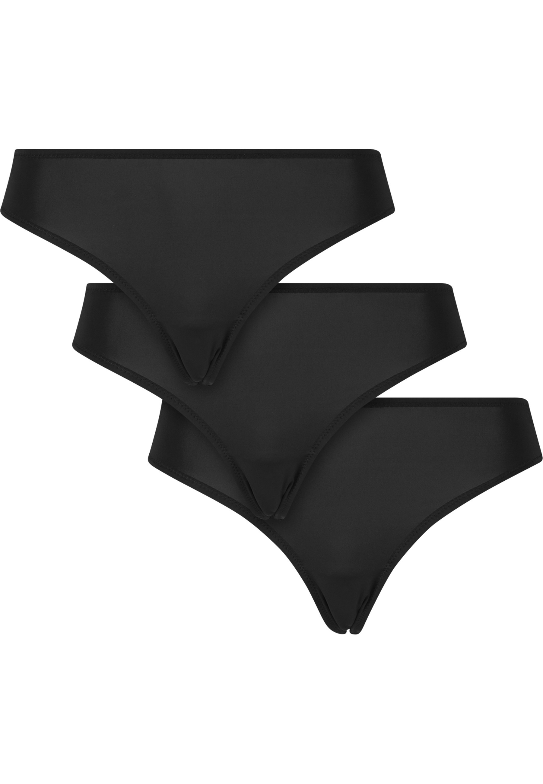 URBAN CLASSICS Panty "Urban Classics Ladies Lace Brazilian 3-Pack"