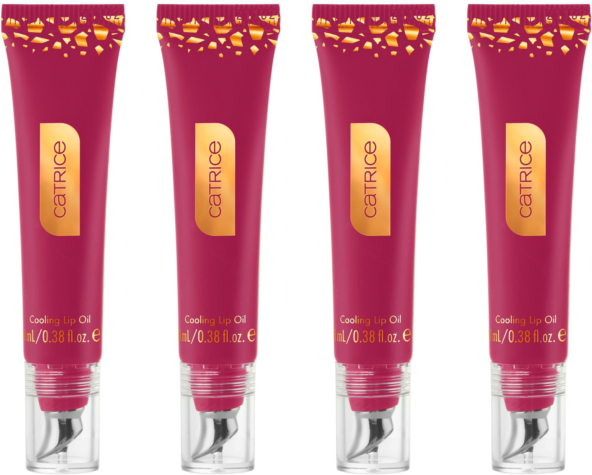 Catrice Lipgloss »SUMMER OBSESSED Cooling Lip Oil«, (Set, 4 tlg.)